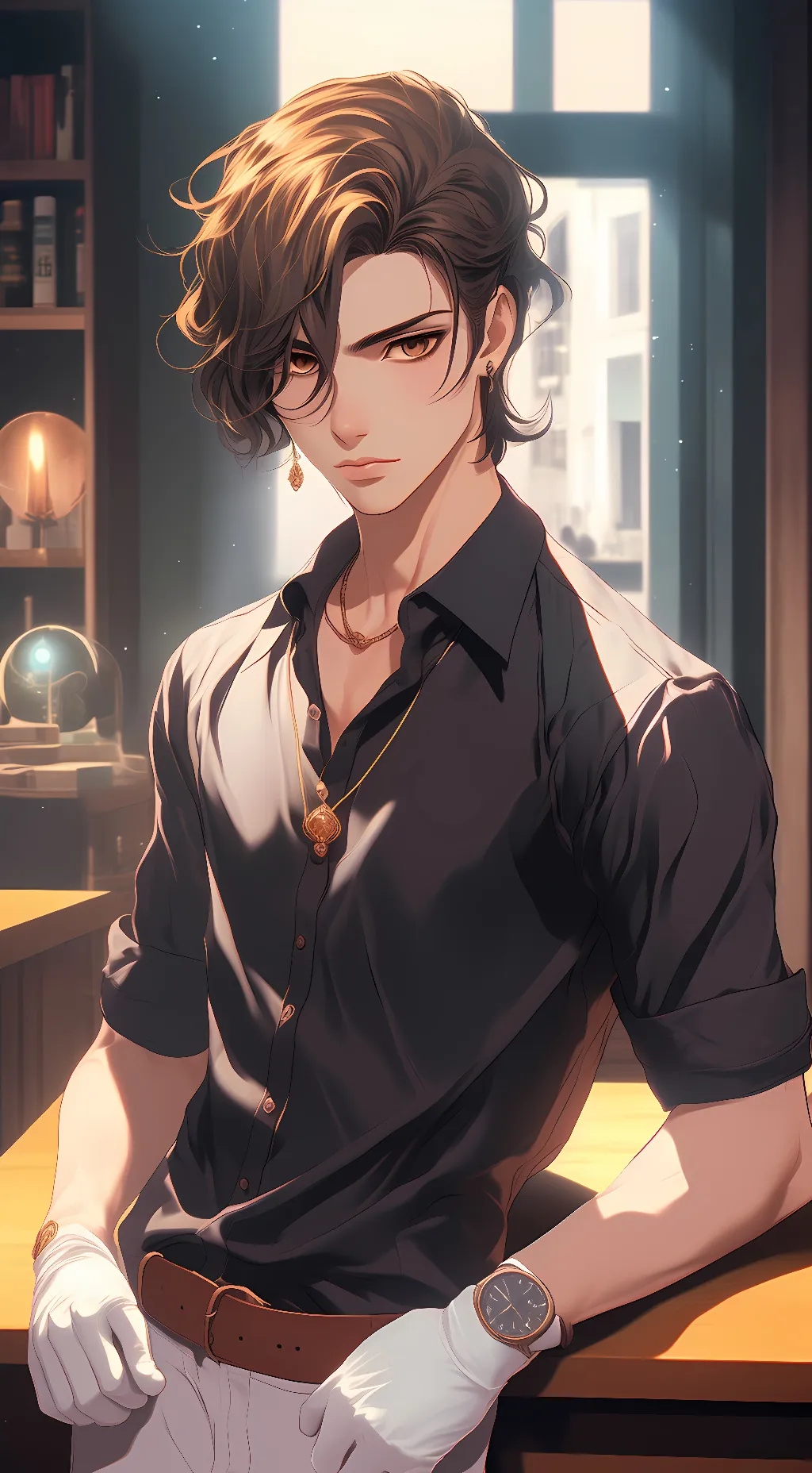 ai character: Sebastian Oliver background