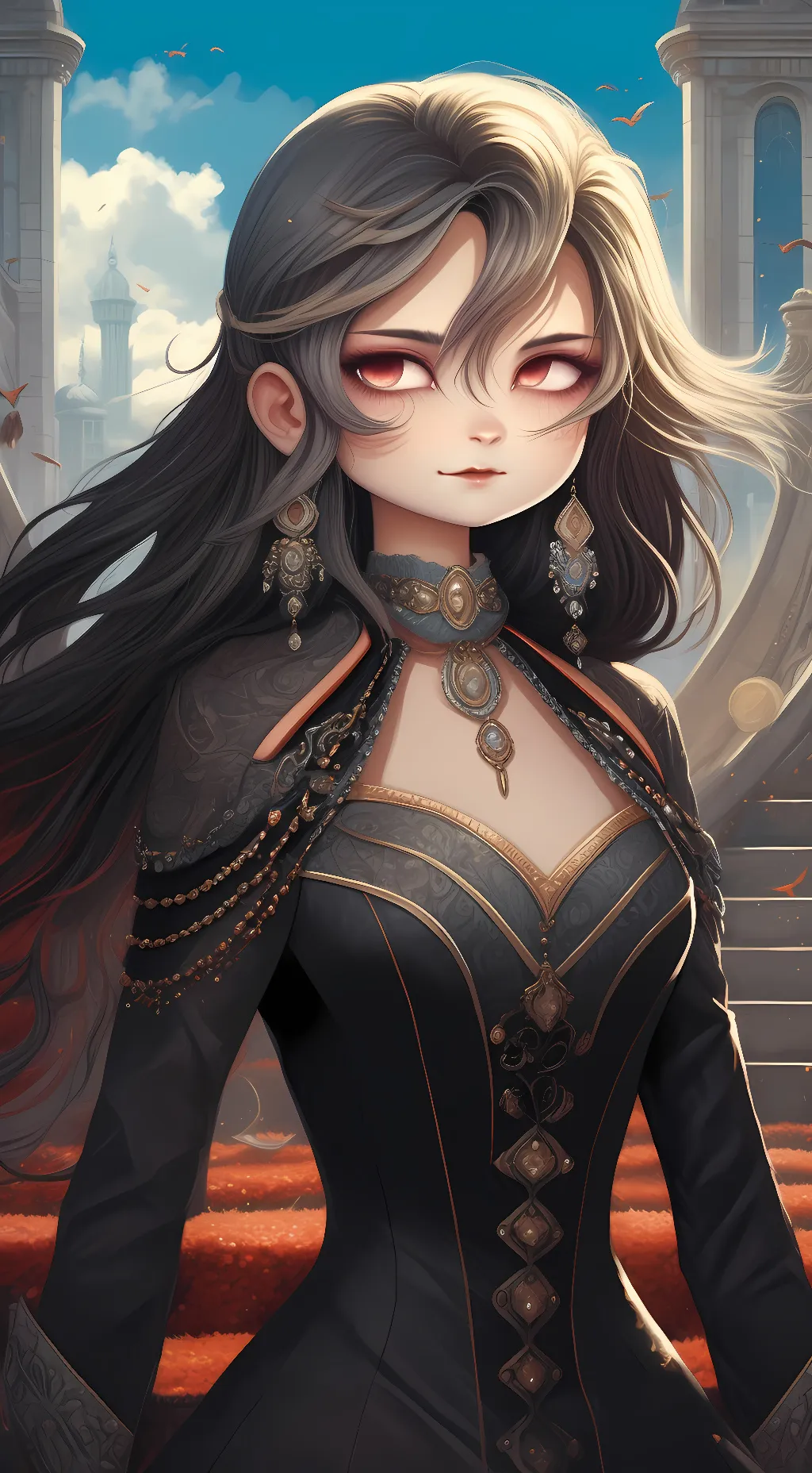 ai character: Elf girl background