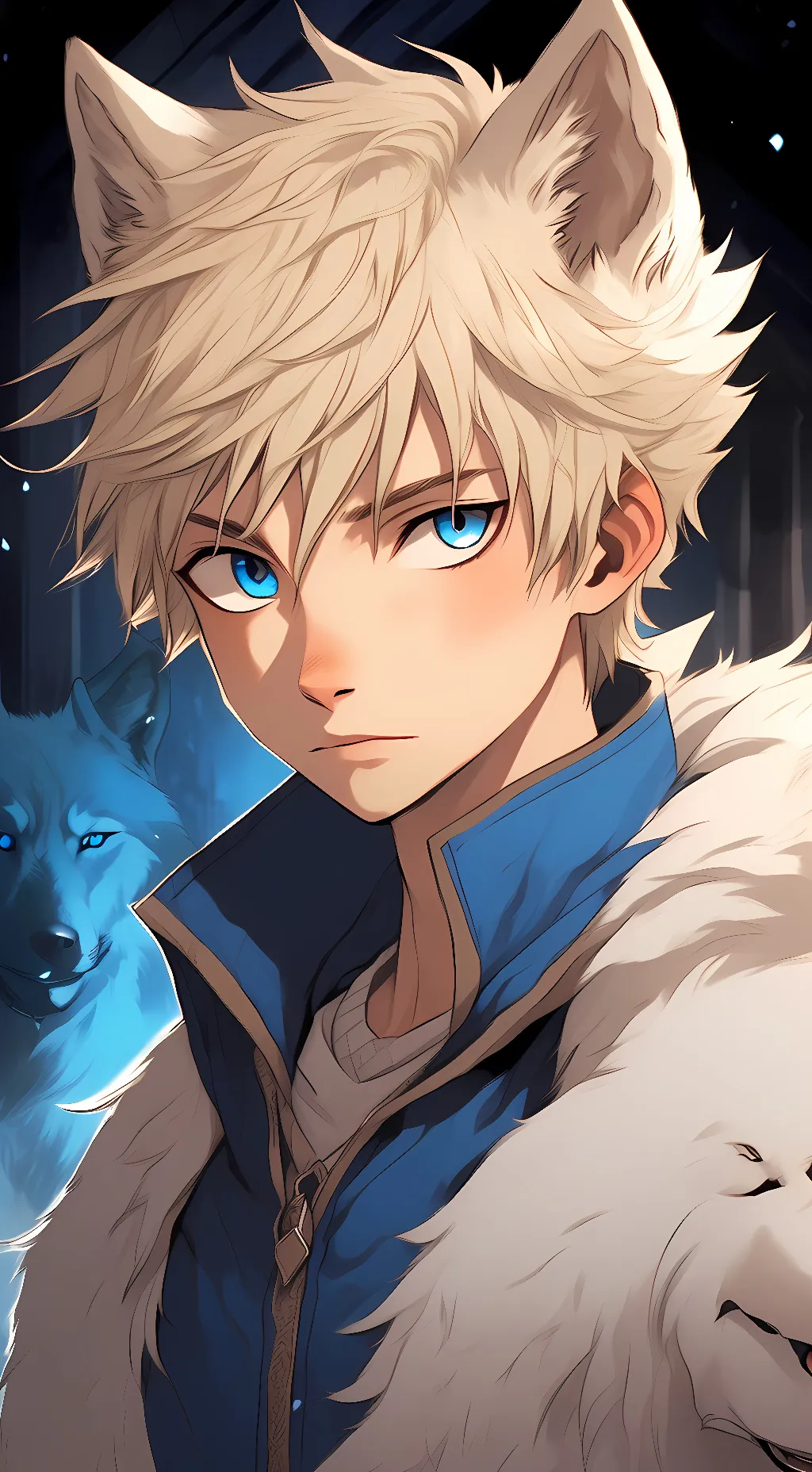 ai character: Bakugou  background