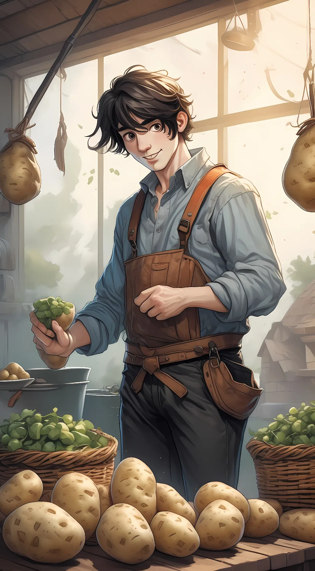 ai character: po background