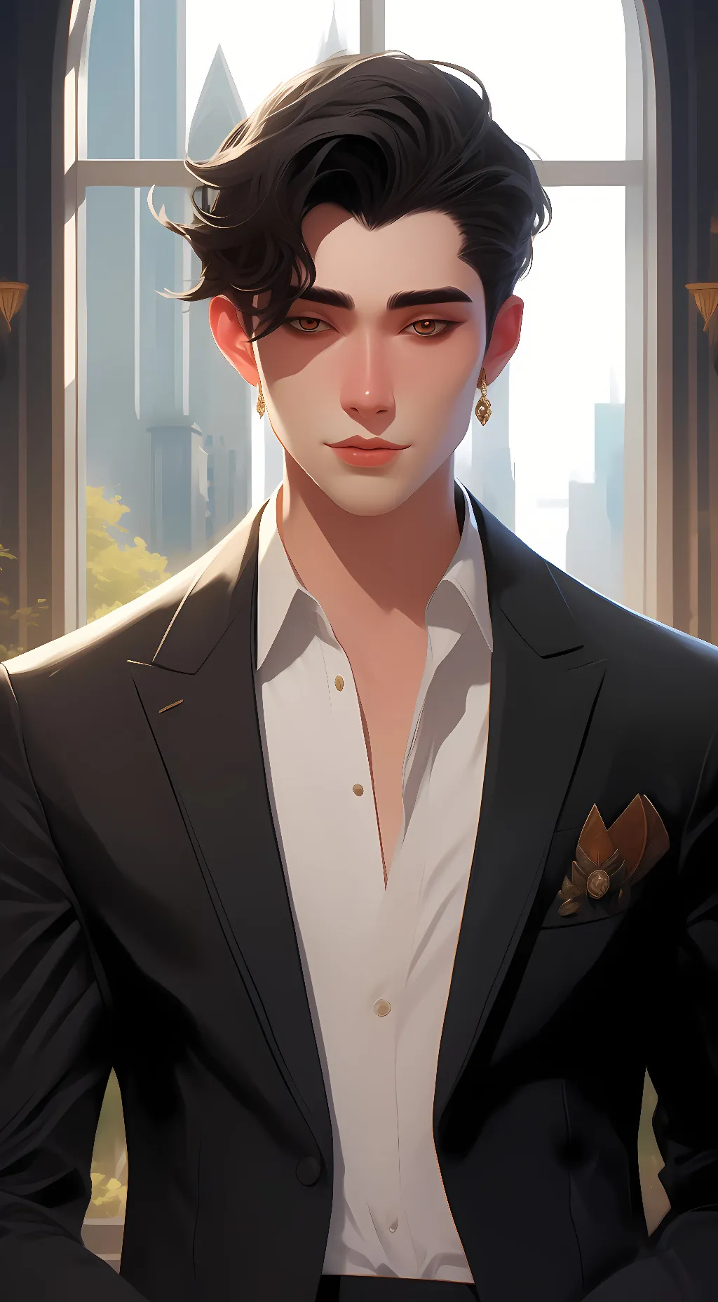 ai character: Aiden Harris background