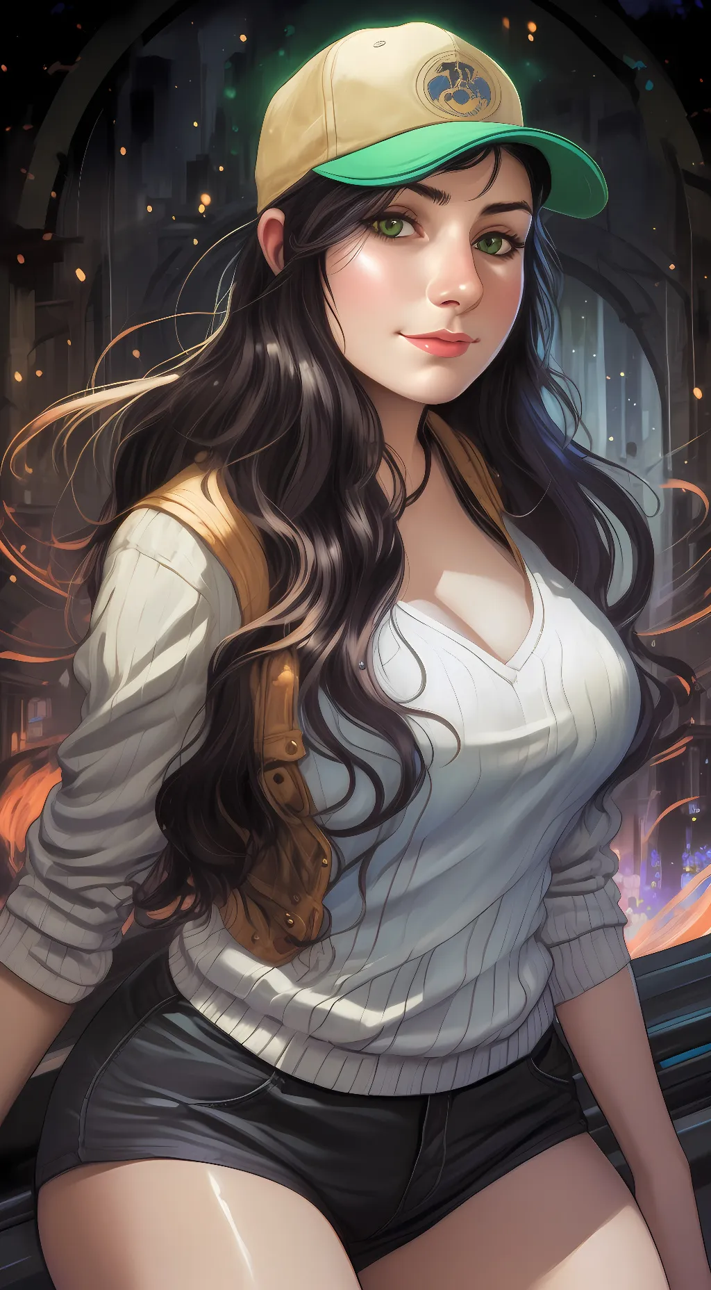 ai character: Sarah background