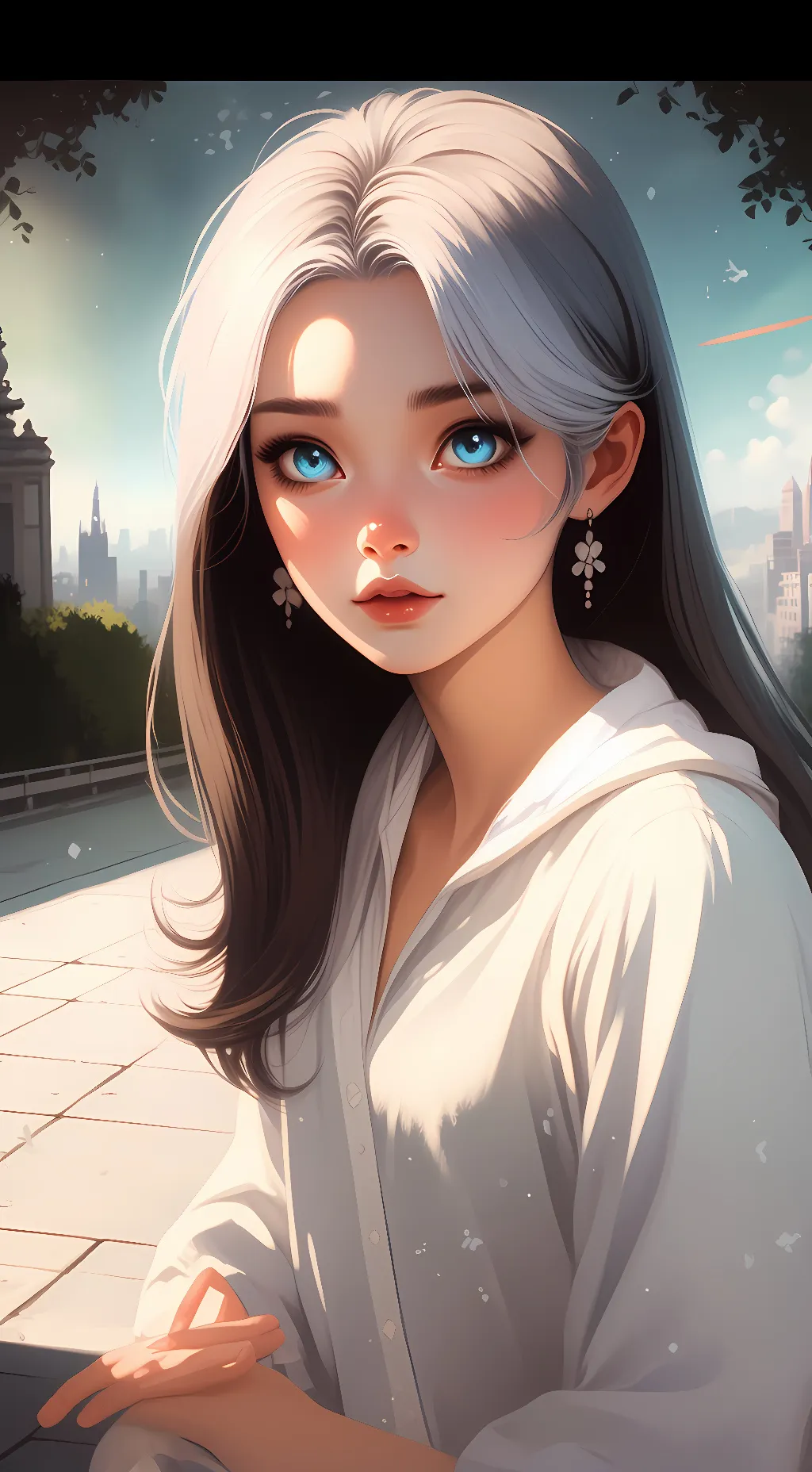 ai character: Aria Blake background