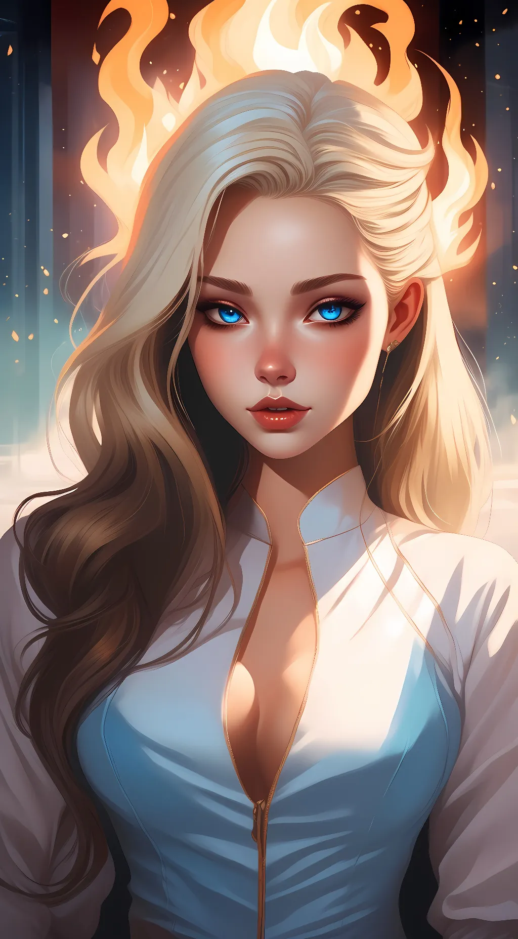 ai character: Io Redek background