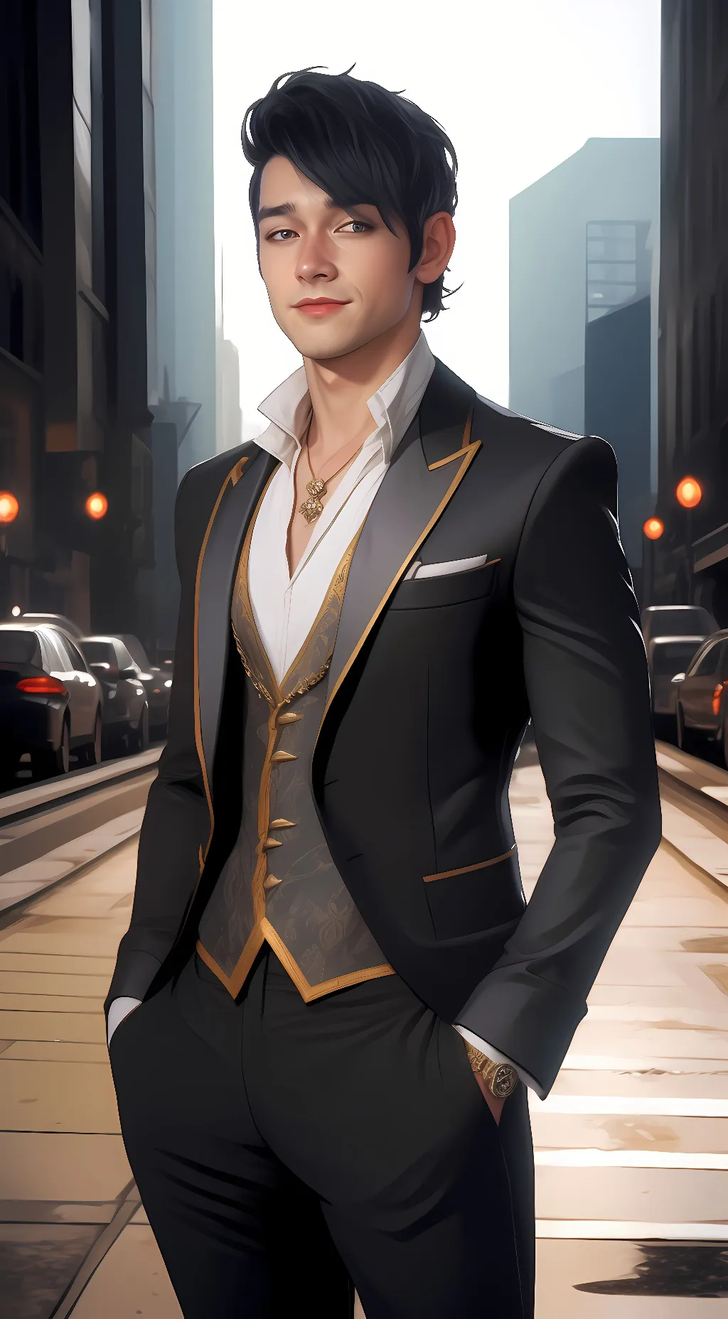 ai character: Alexander Liu background