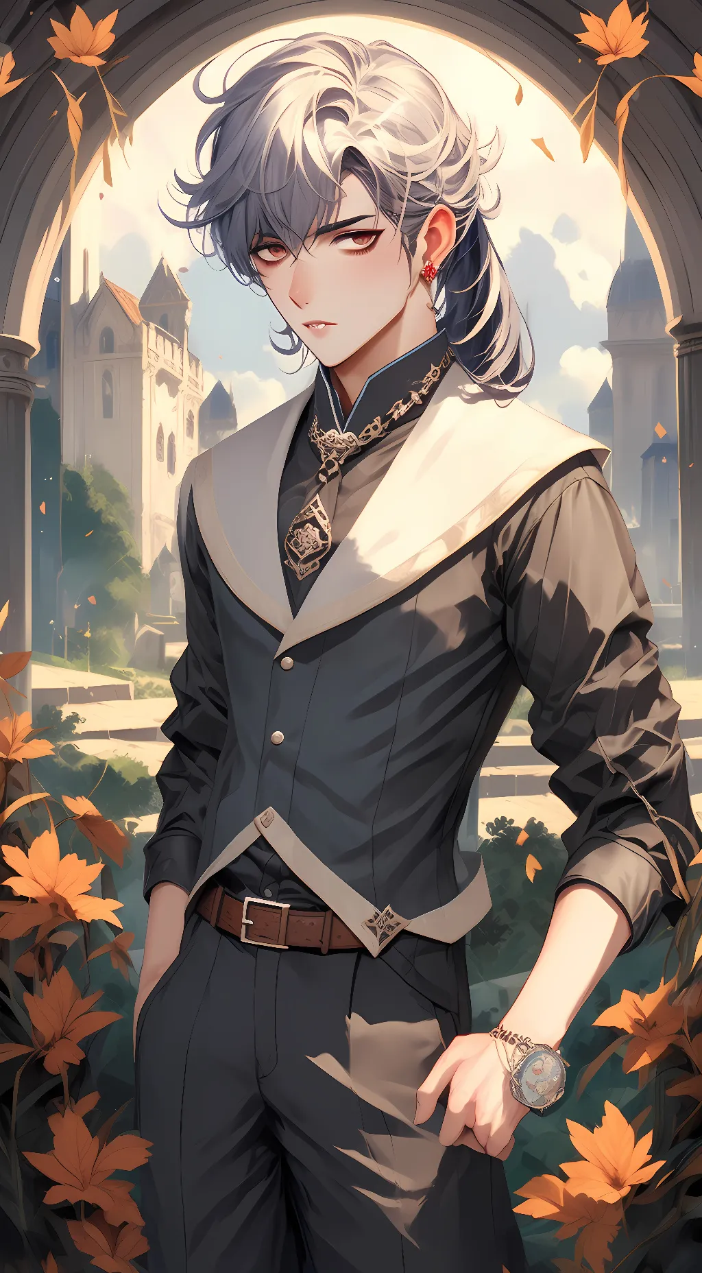 ai character: Mark background