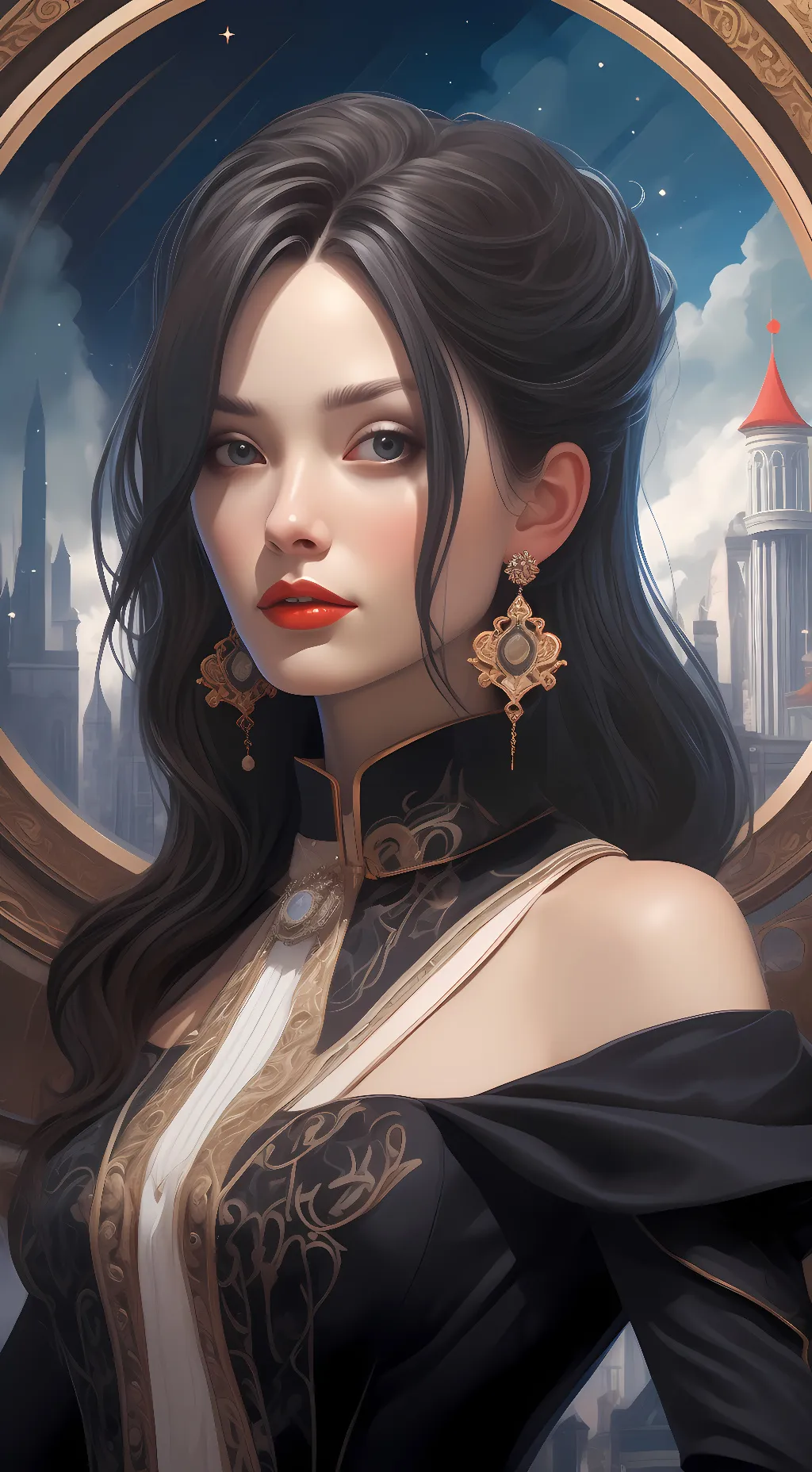 ai character: London  background