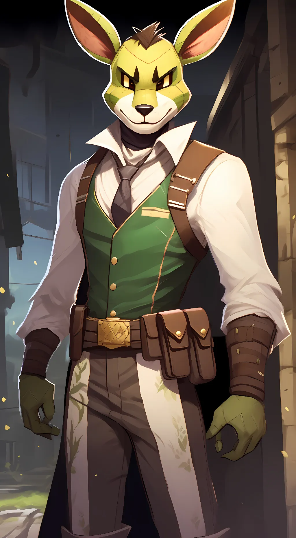 ai character: springtrap background