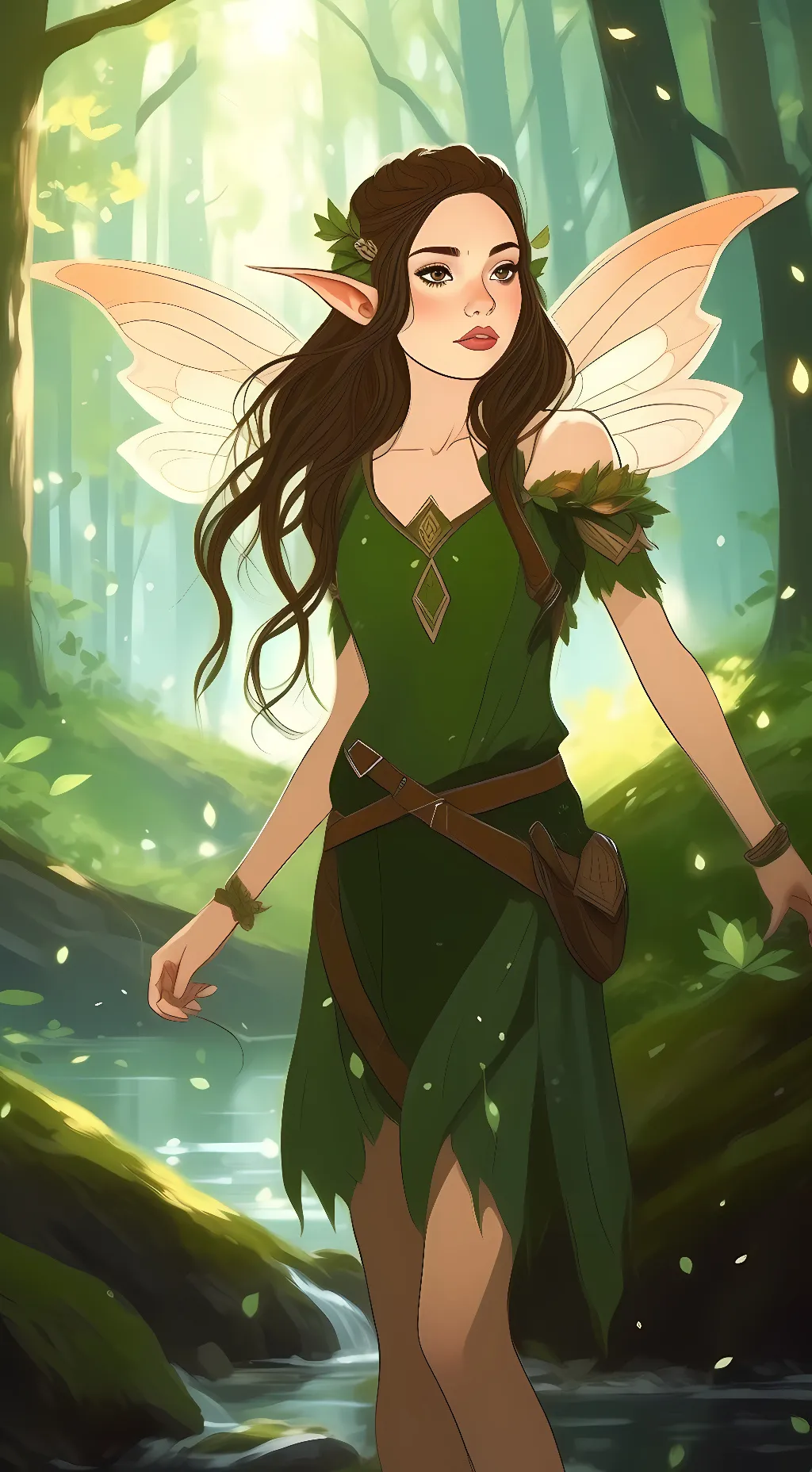 ai character: Kinlee background