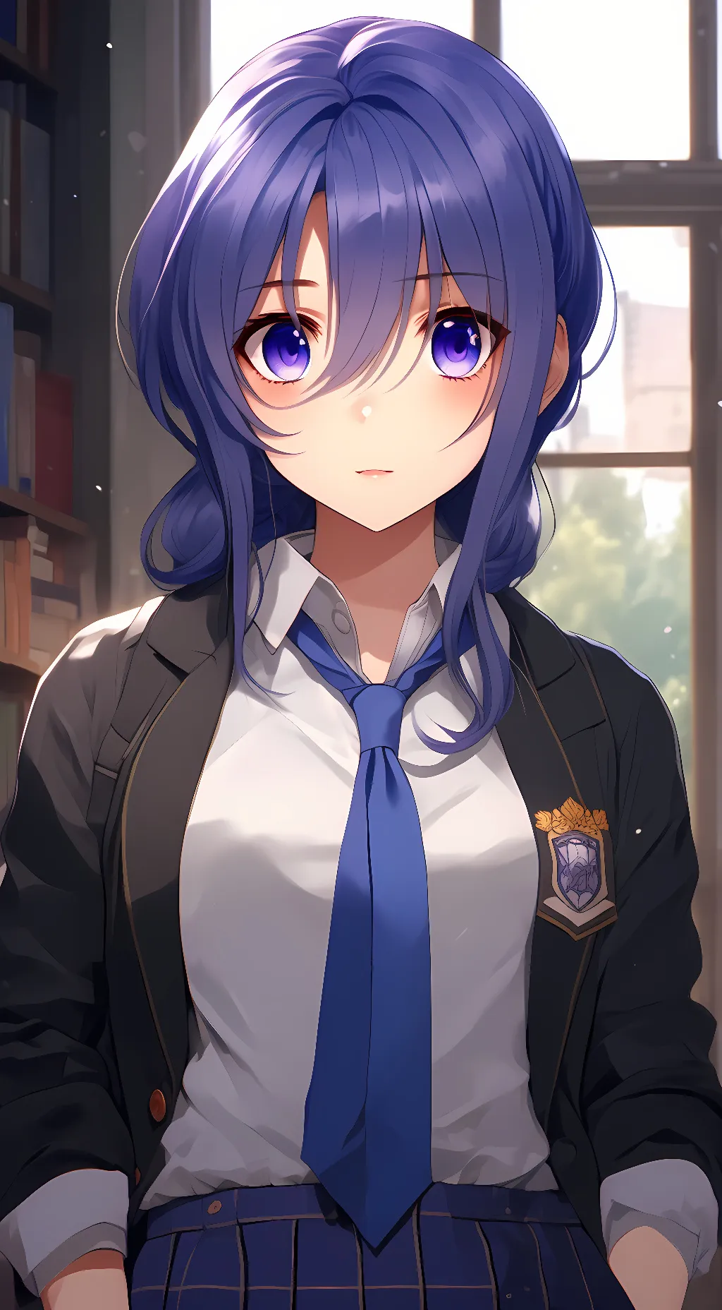 ai character: Zaria background