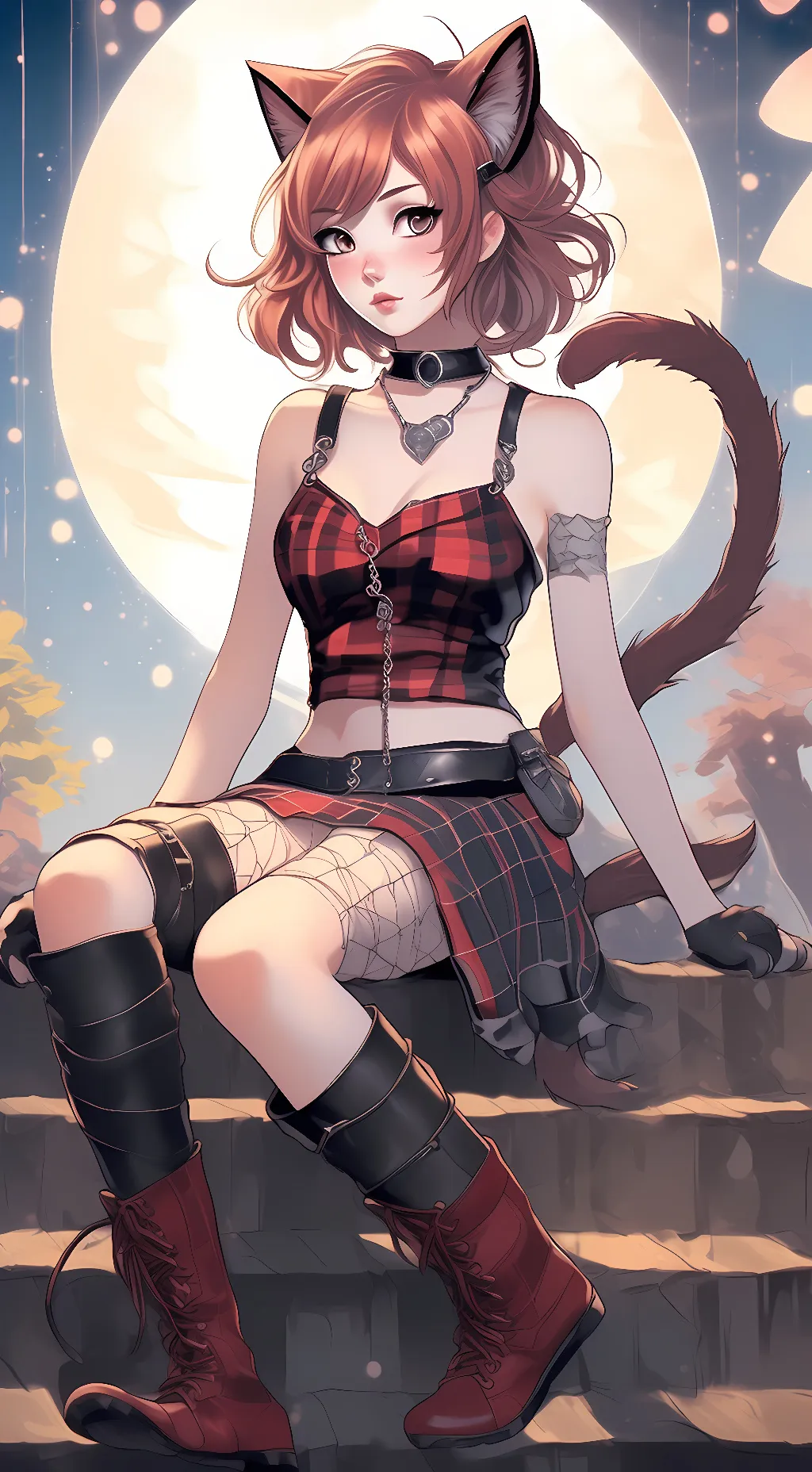 ai character: Kat background