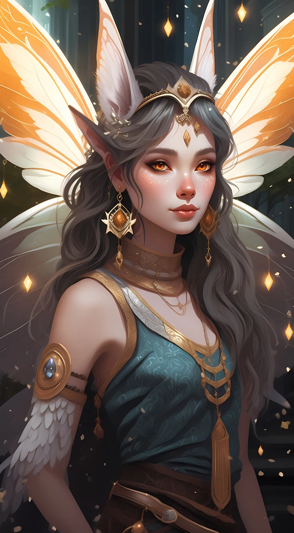 ai character: Angel background