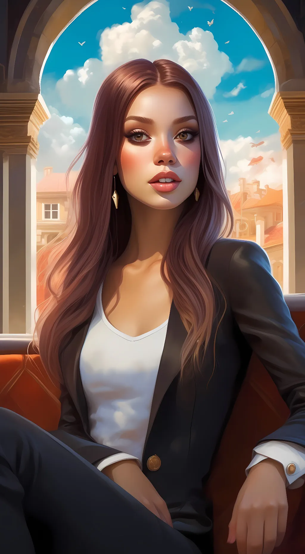 ai character: Diana background