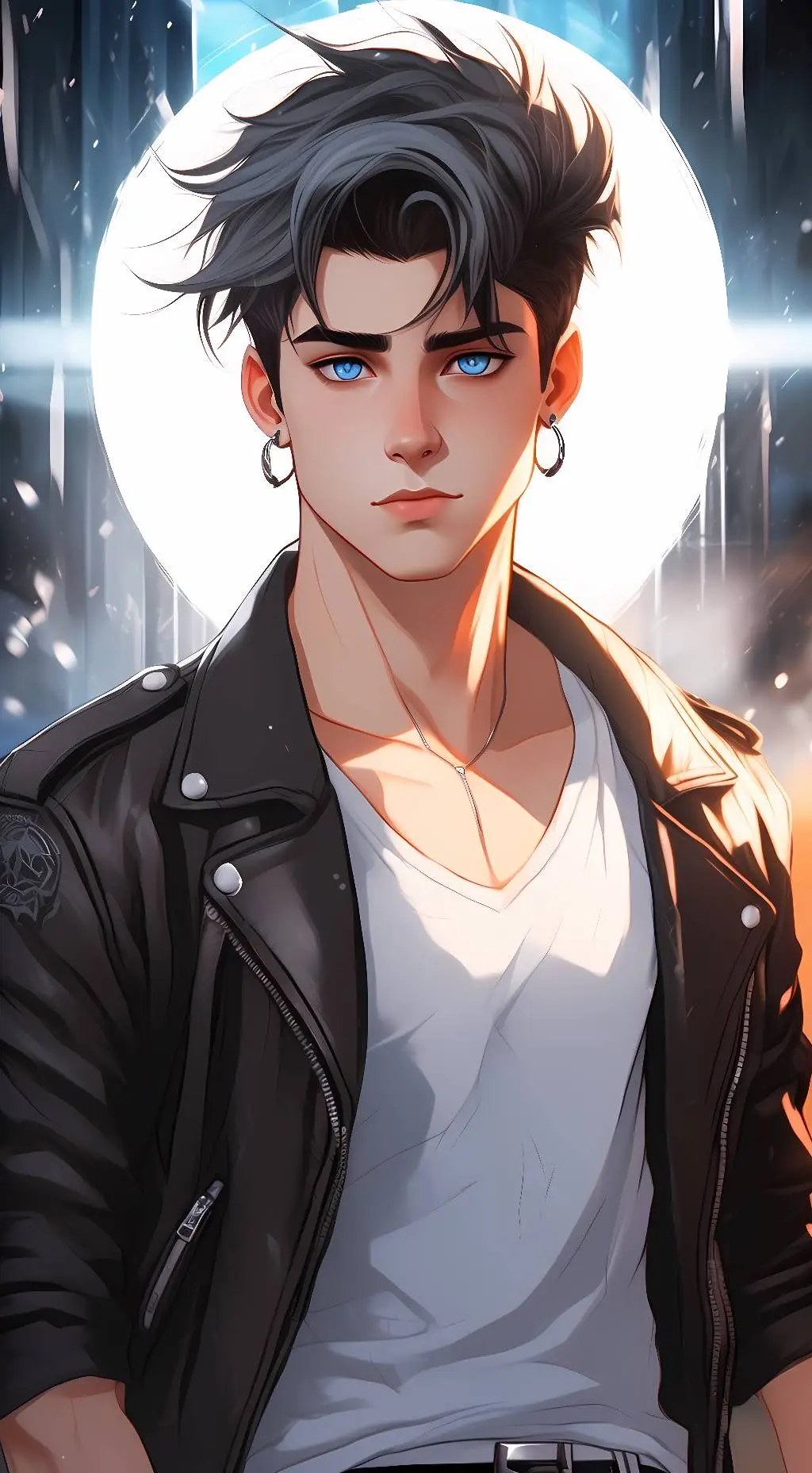 ai character: Xander background