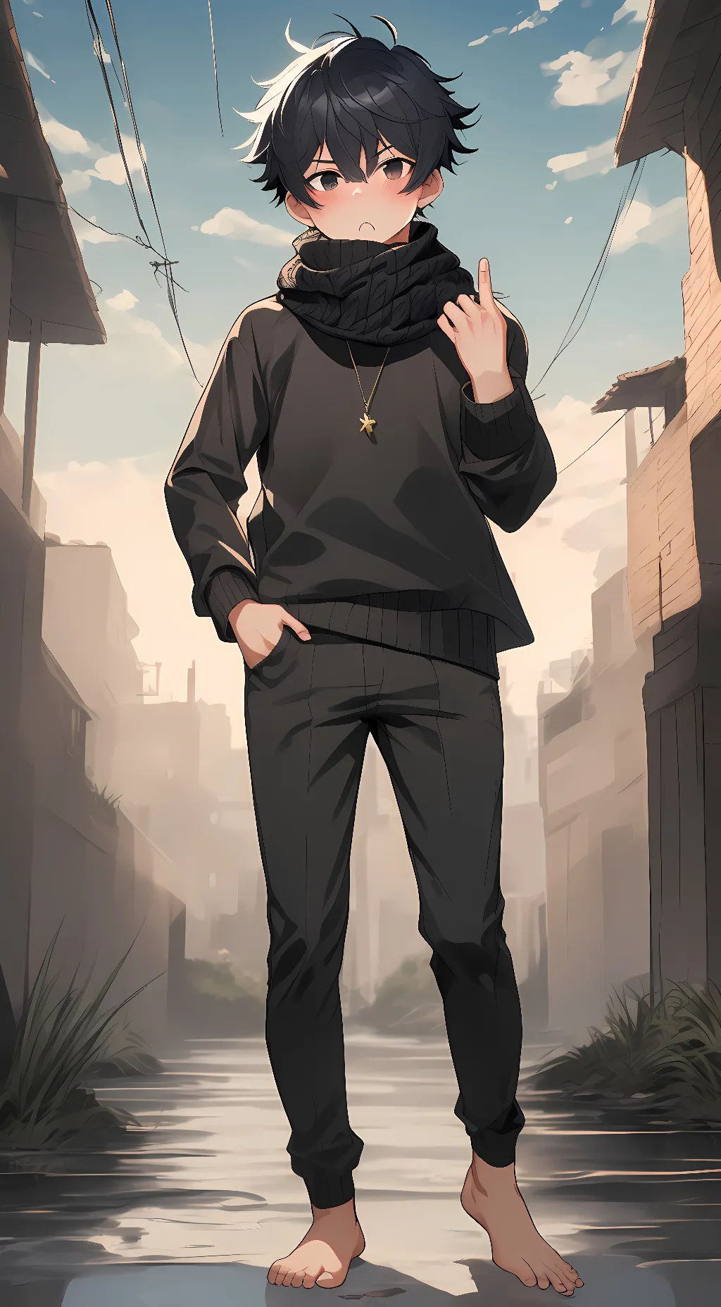 ai character: Omar sesuma background