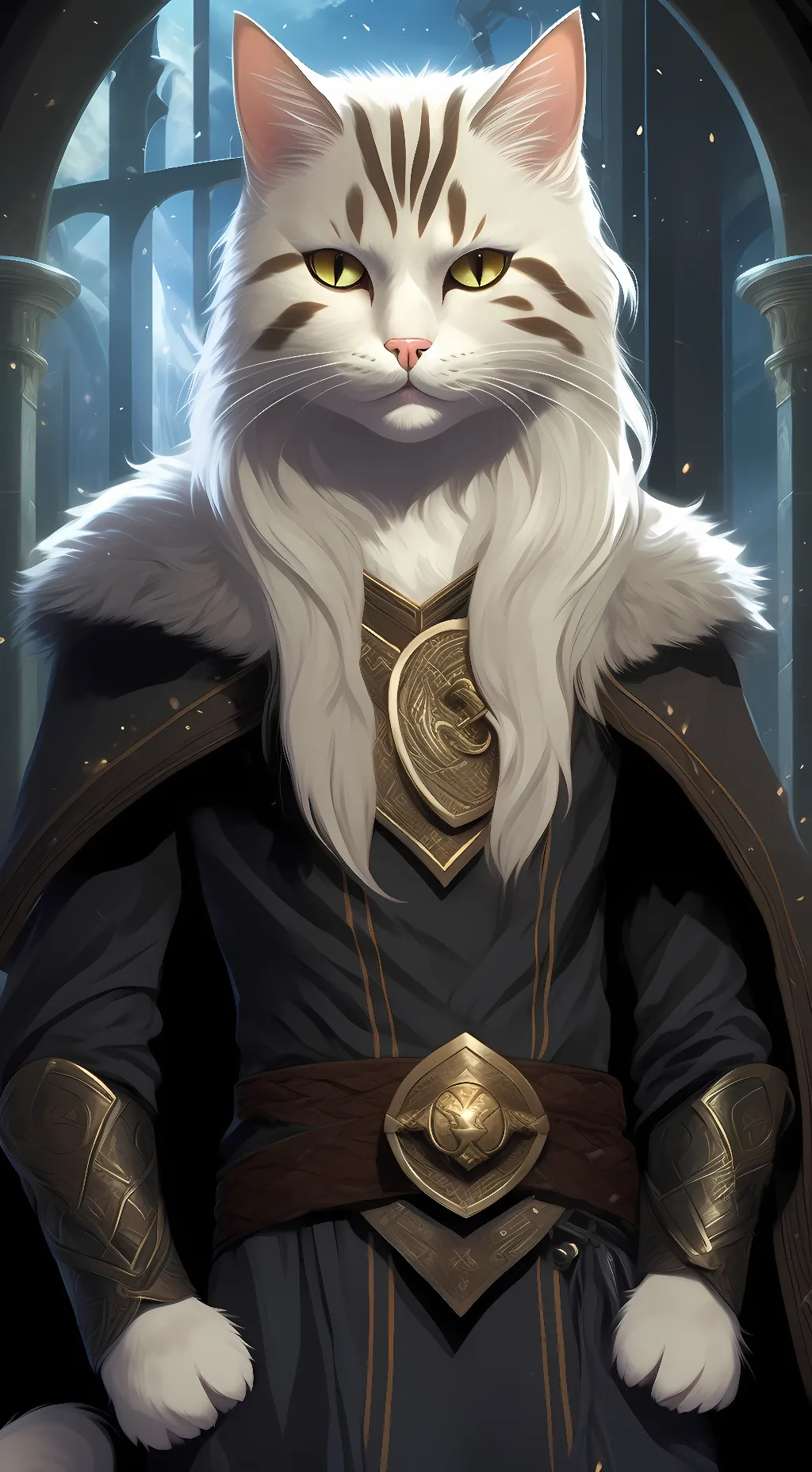 ai character: oding background