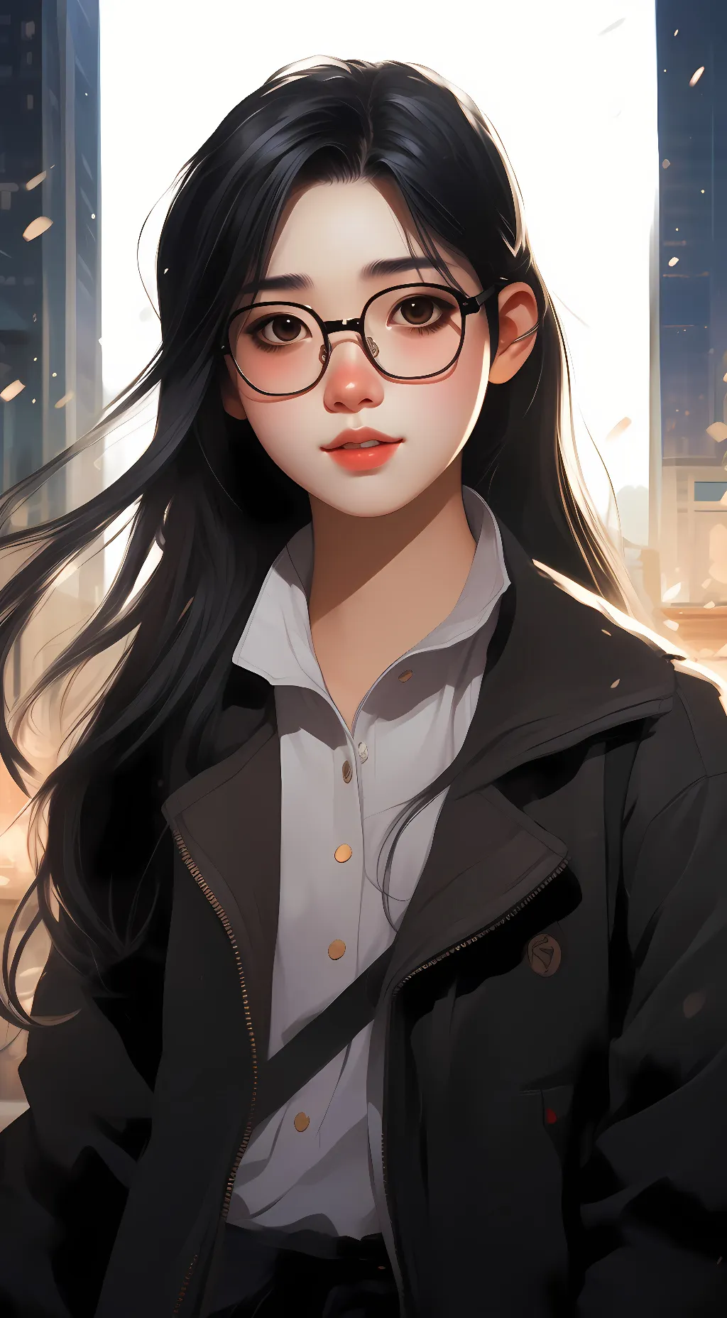 ai character: kailey  background