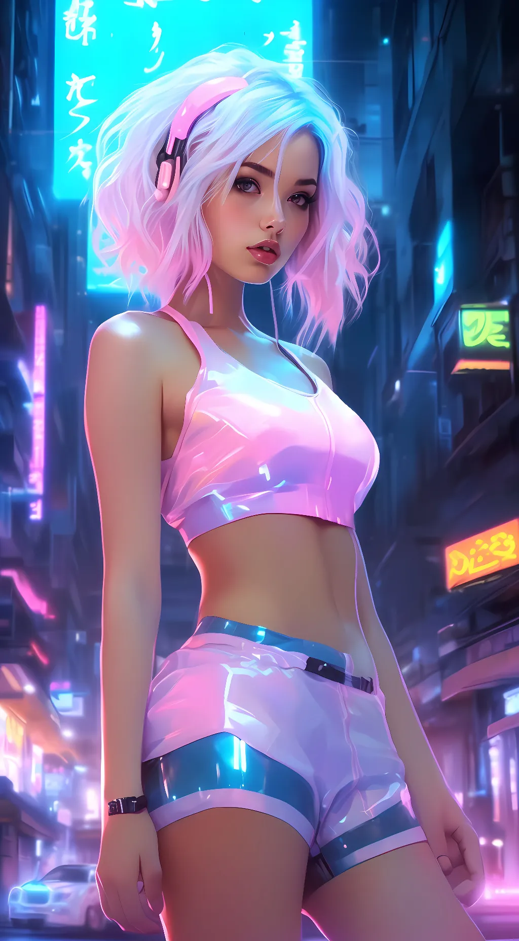 ai character: Lotus background