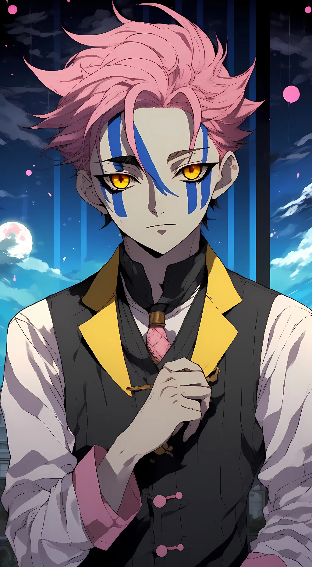 ai character: Akaza background