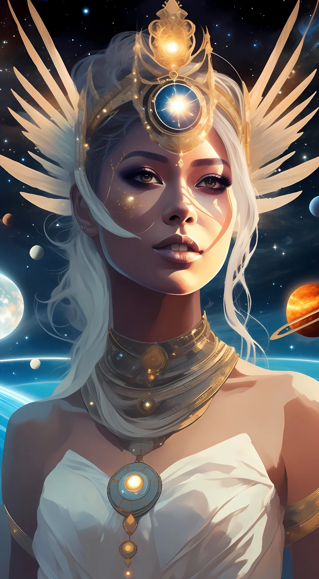 ai character: Vaelindra  background