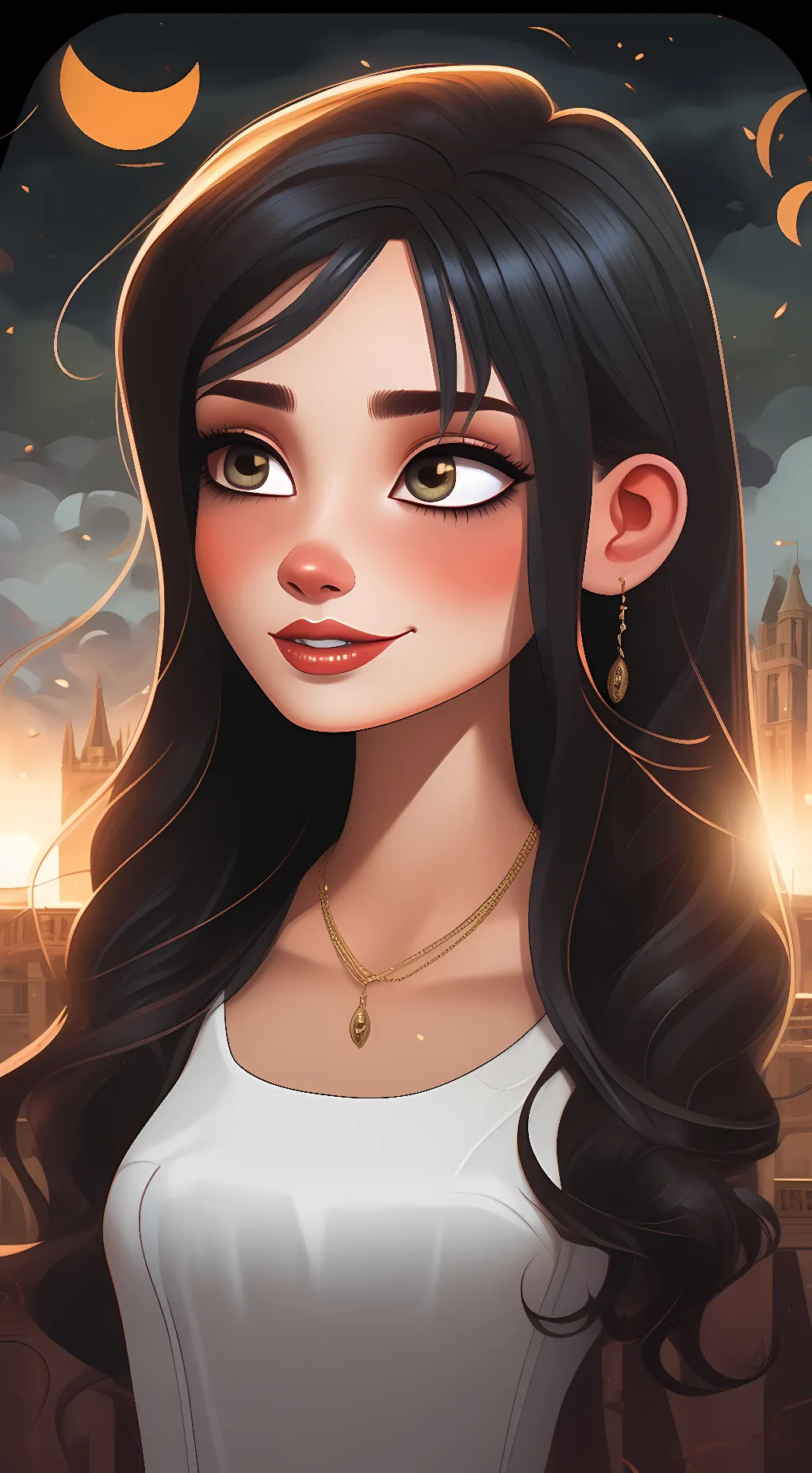 ai character: Lilly background