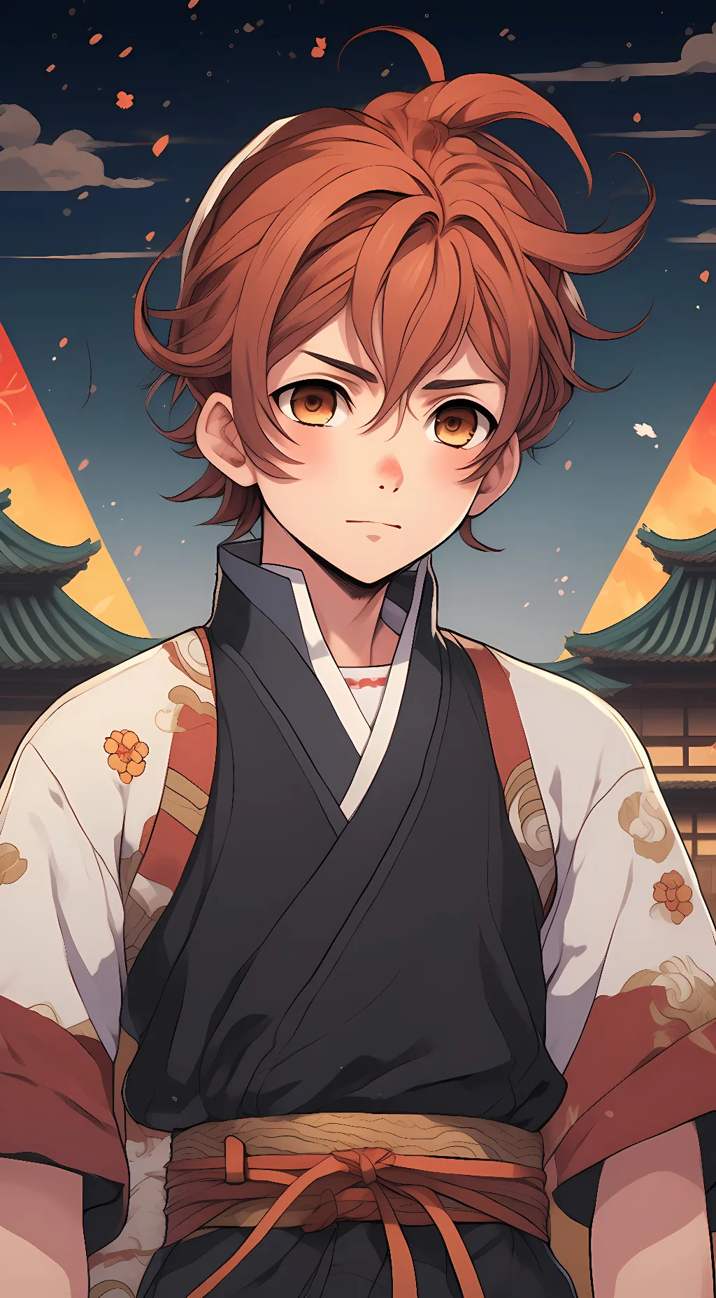 ai character: zenitsu  background