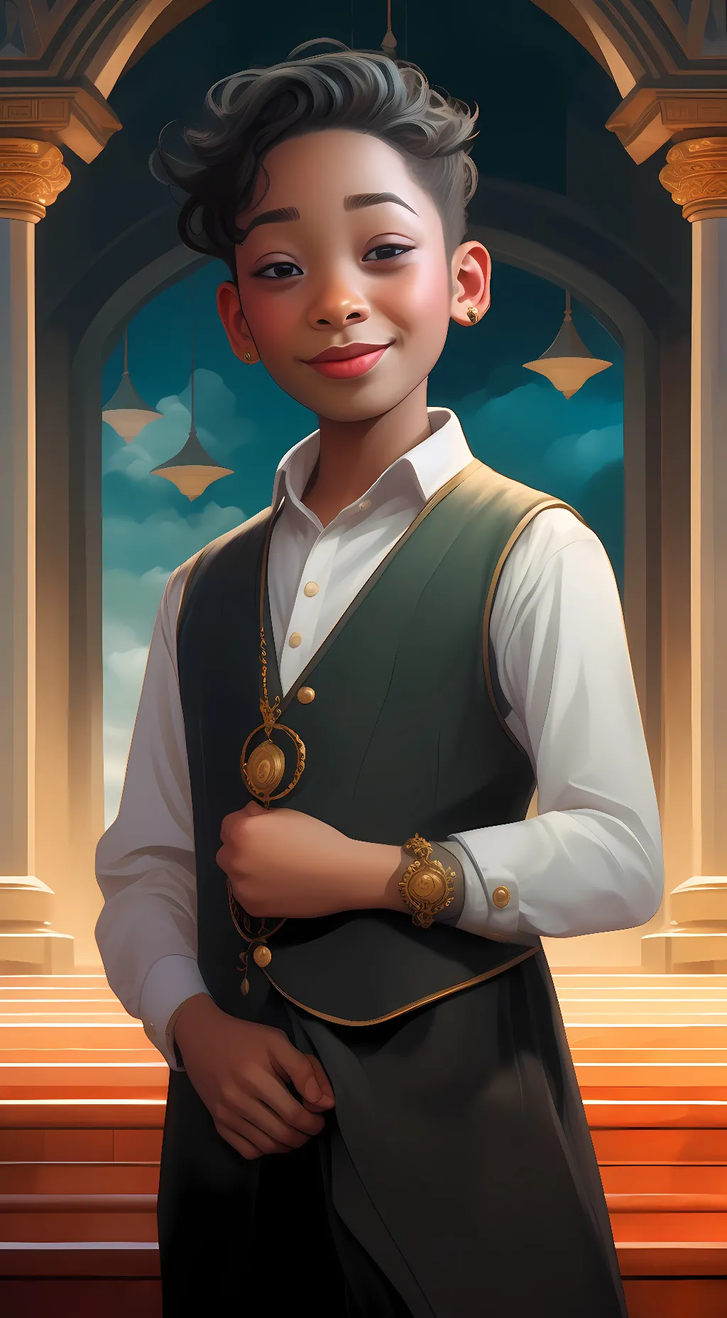 ai character: Kaleb background