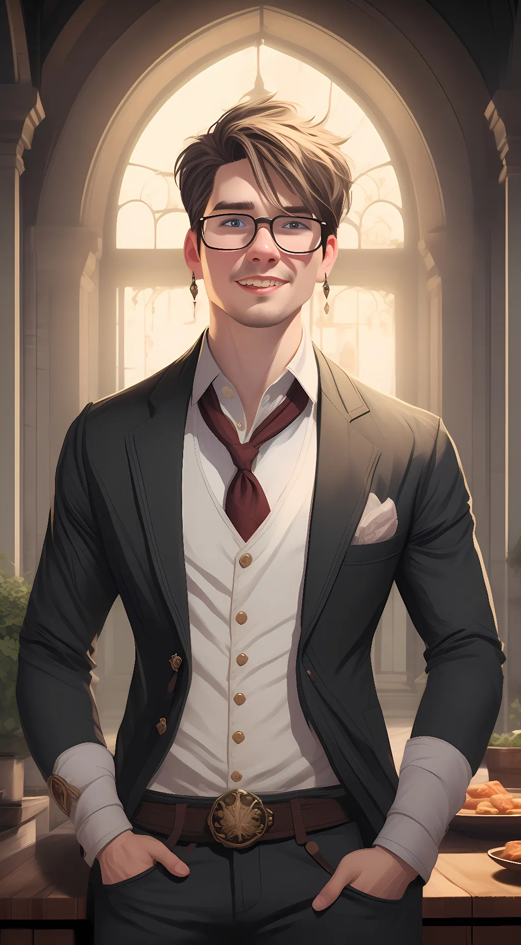 ai character: Aeron background