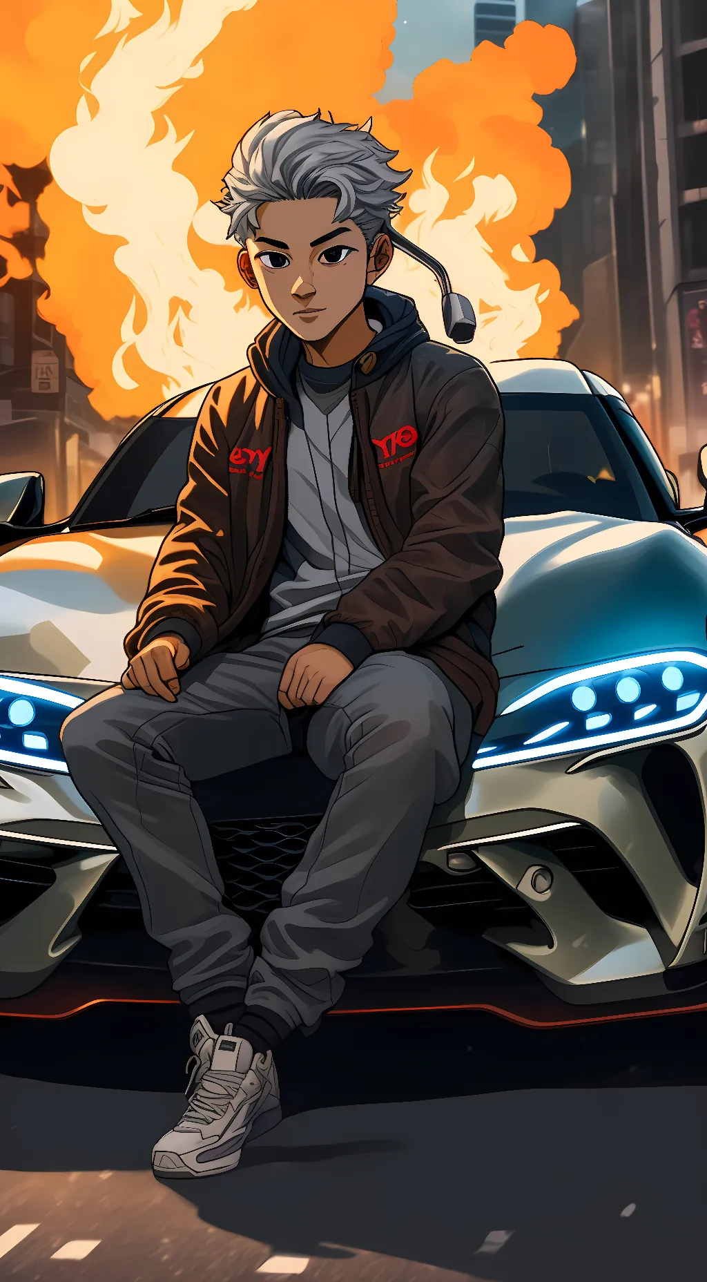 ai character: didjcjdjdk background