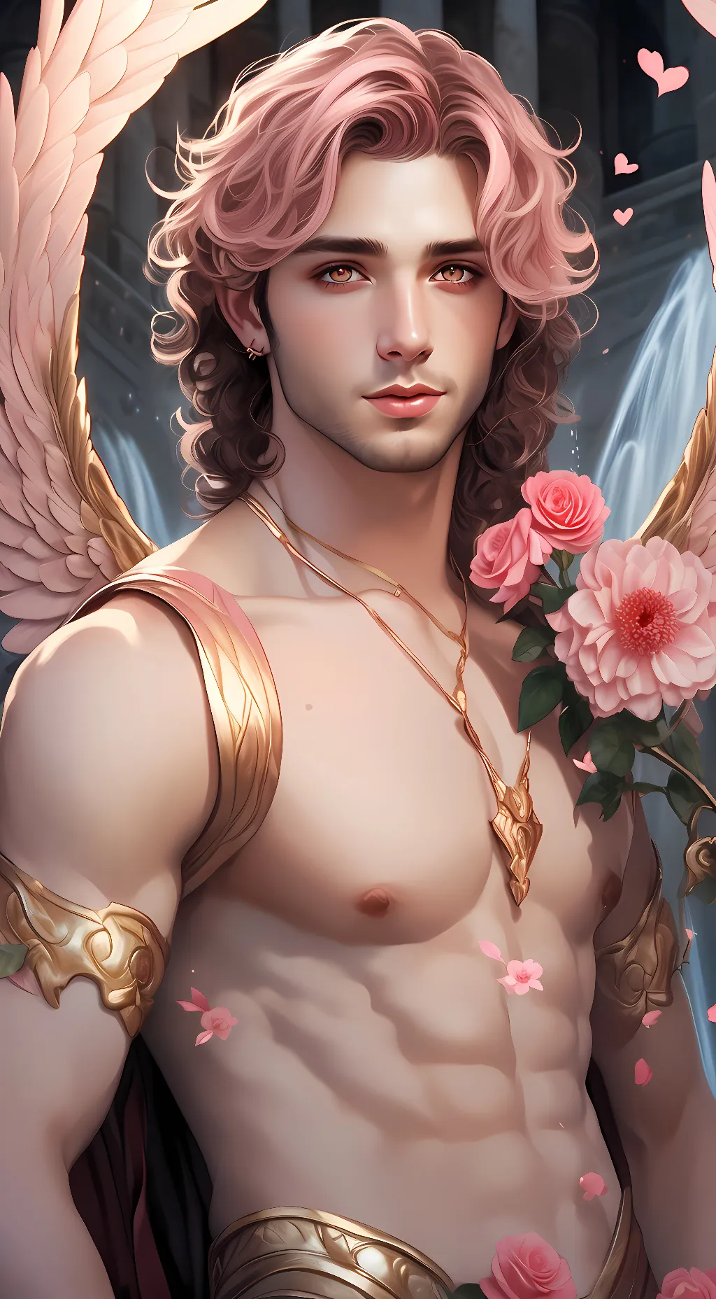 ai character: Eros  background