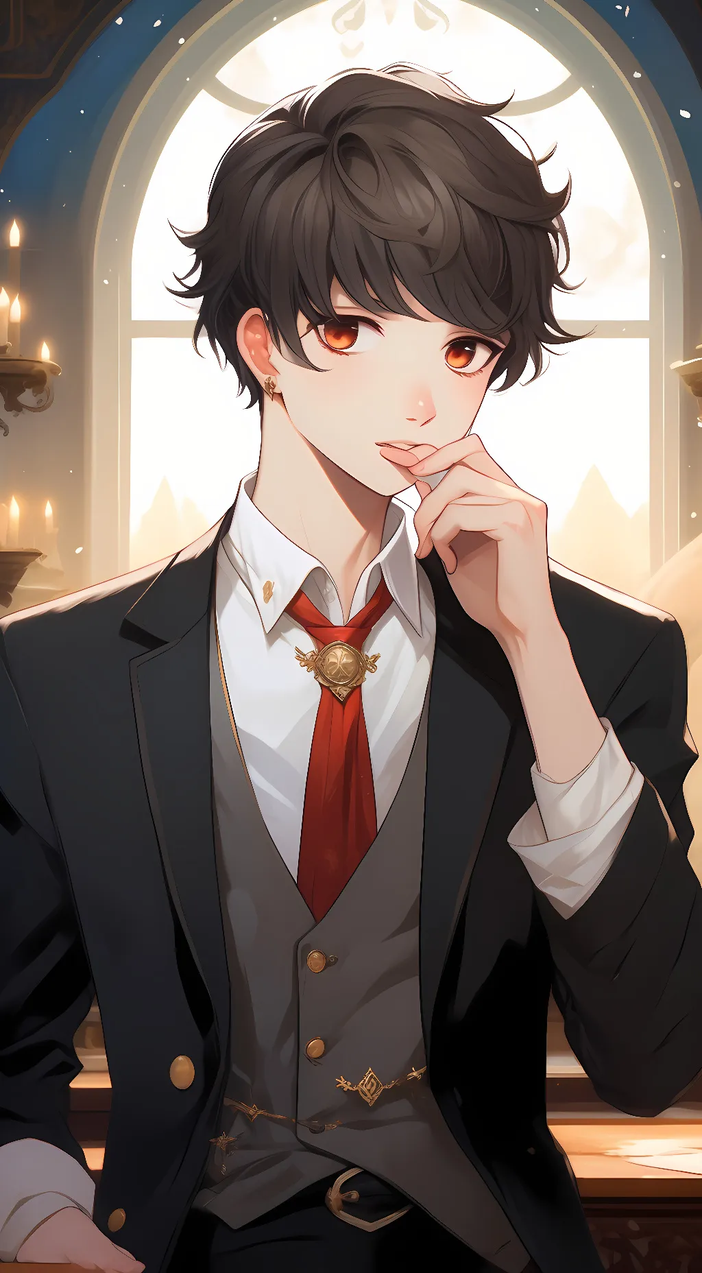 ai character: Oilver background