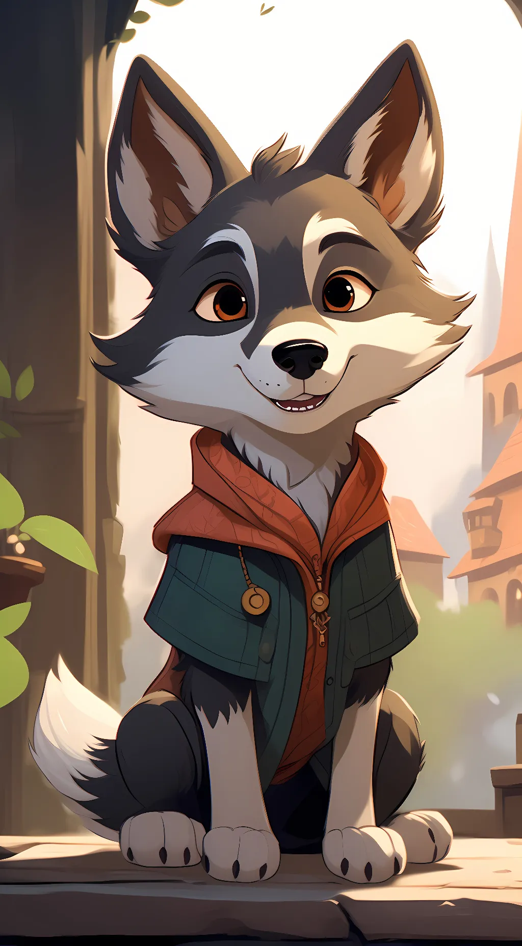 ai character: lia background