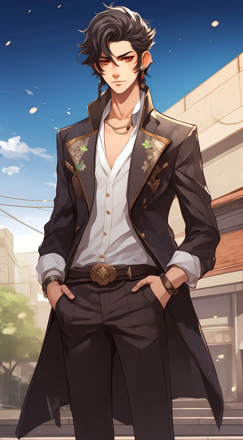 ai character: Victor Lee background