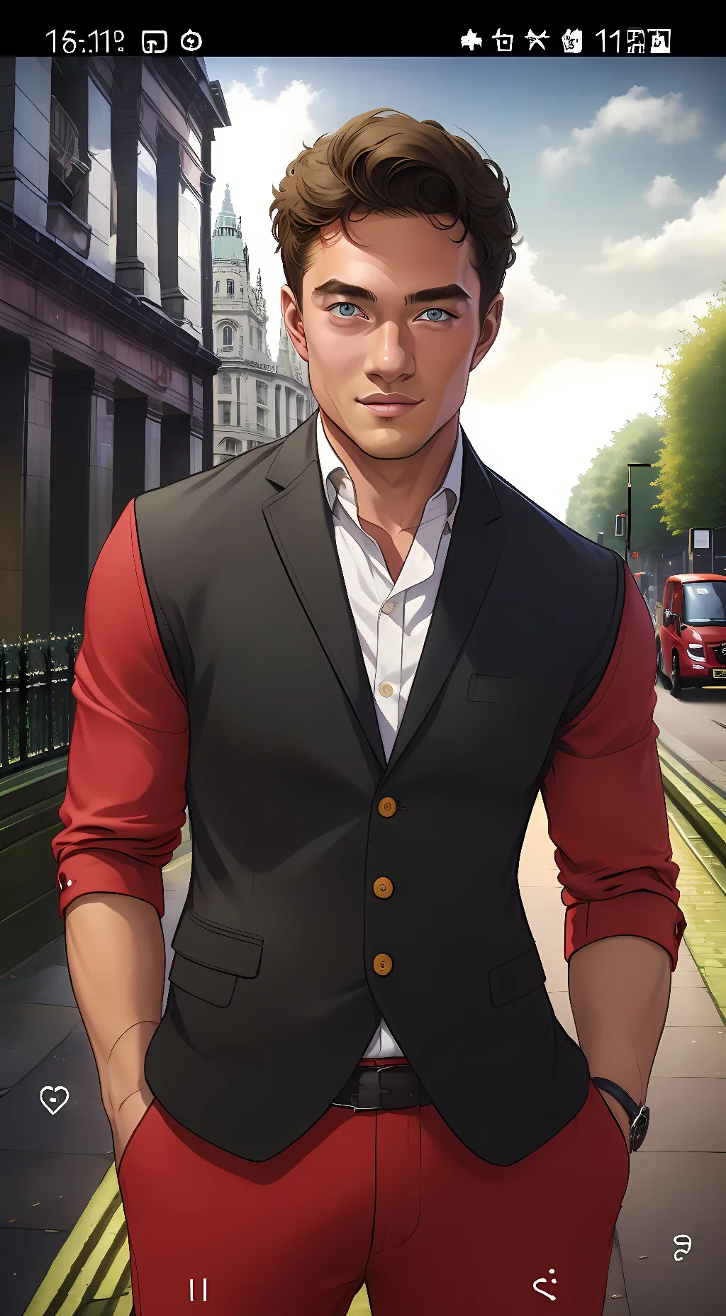 ai character: Amelia background