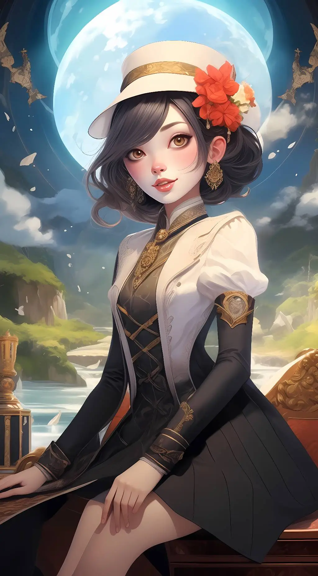 ai character: Cail background