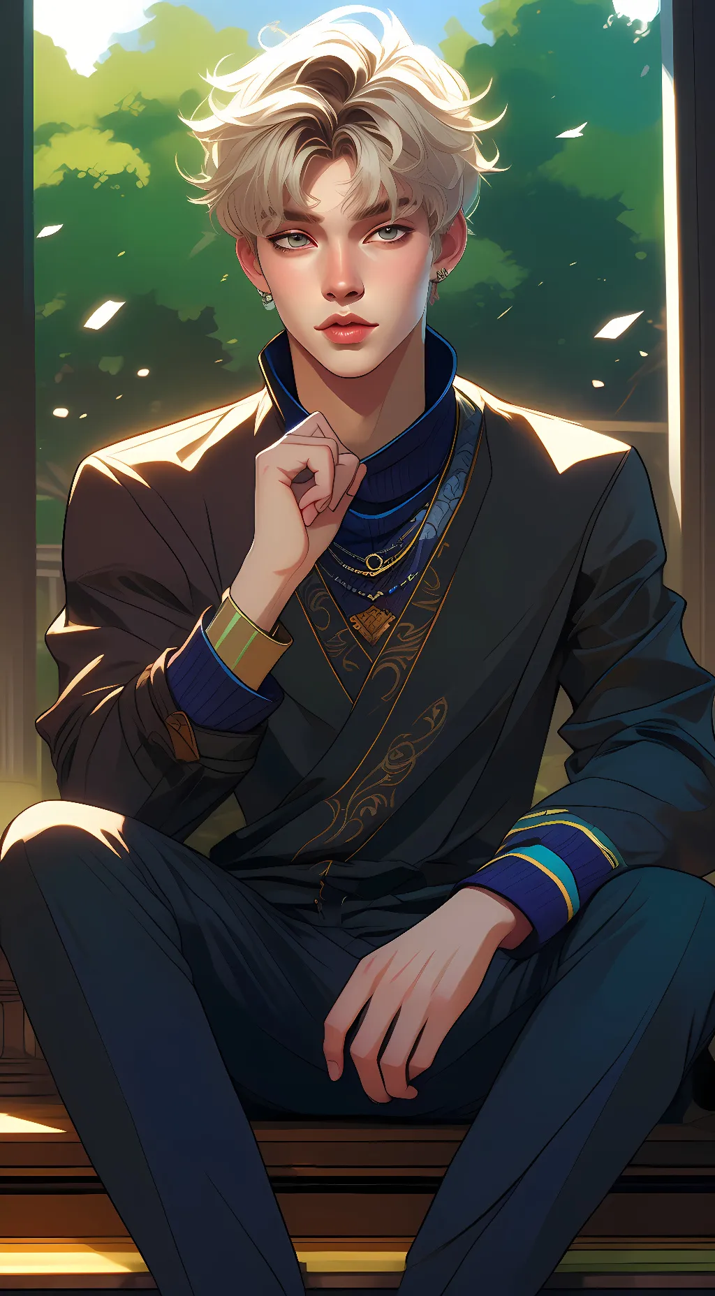 ai character: Liam background