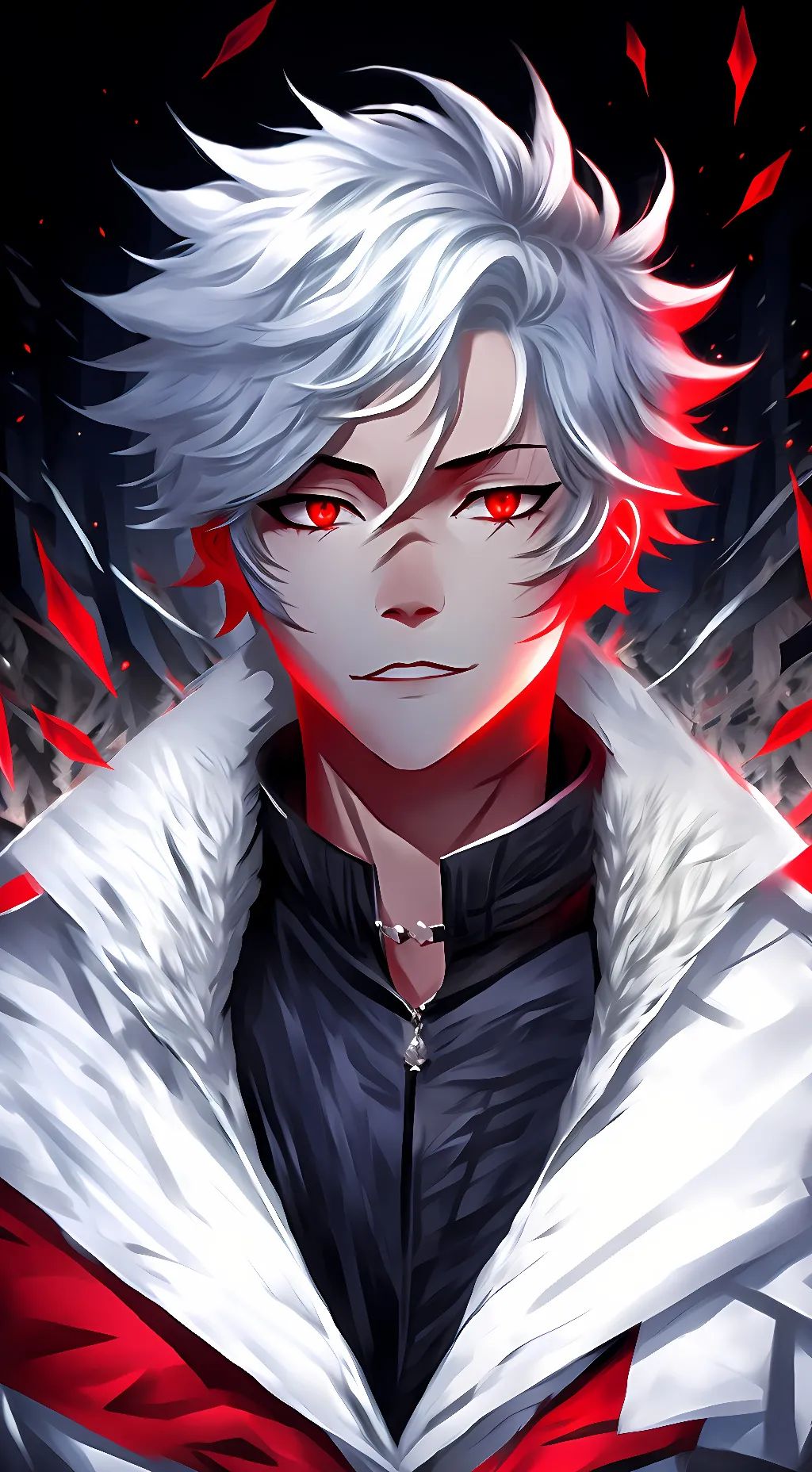 ai character: Saku background