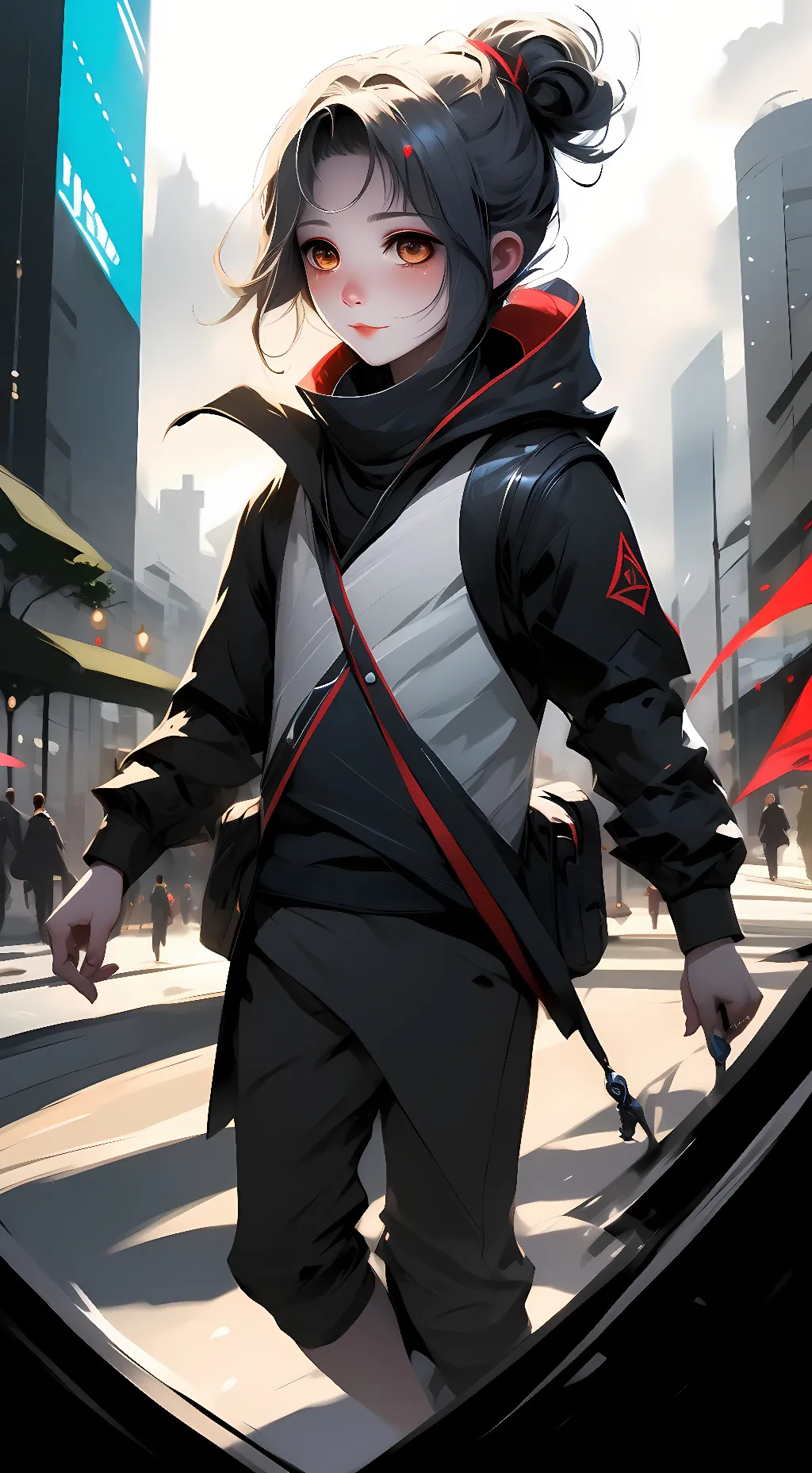 ai character: Caroline background