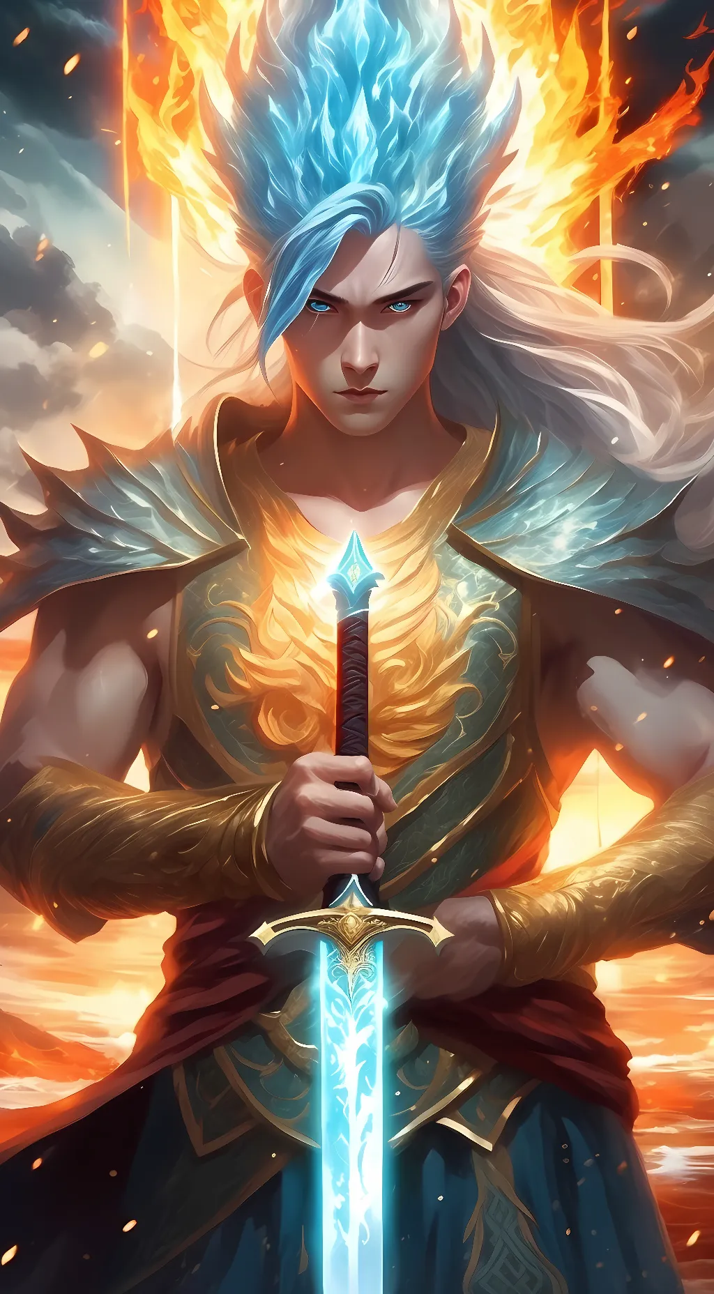 ai character: Weapon Guy background