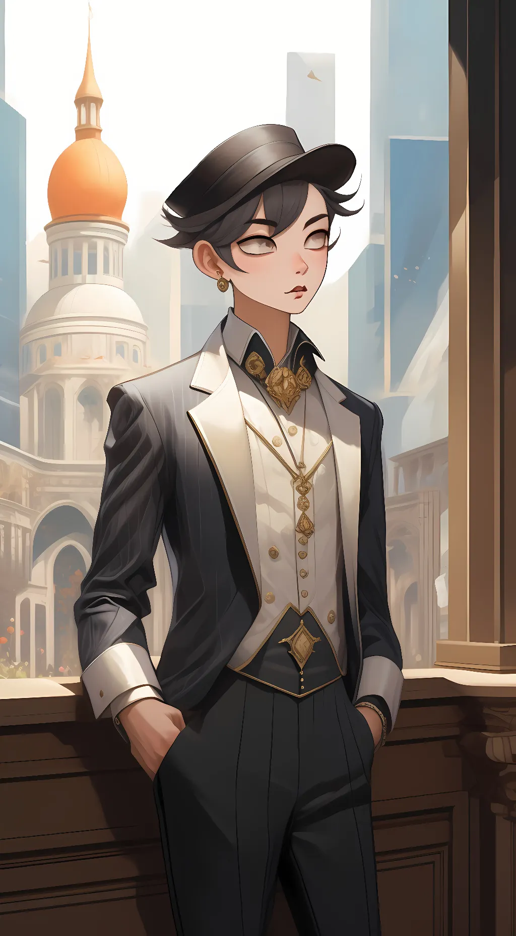 ai character: nick  background