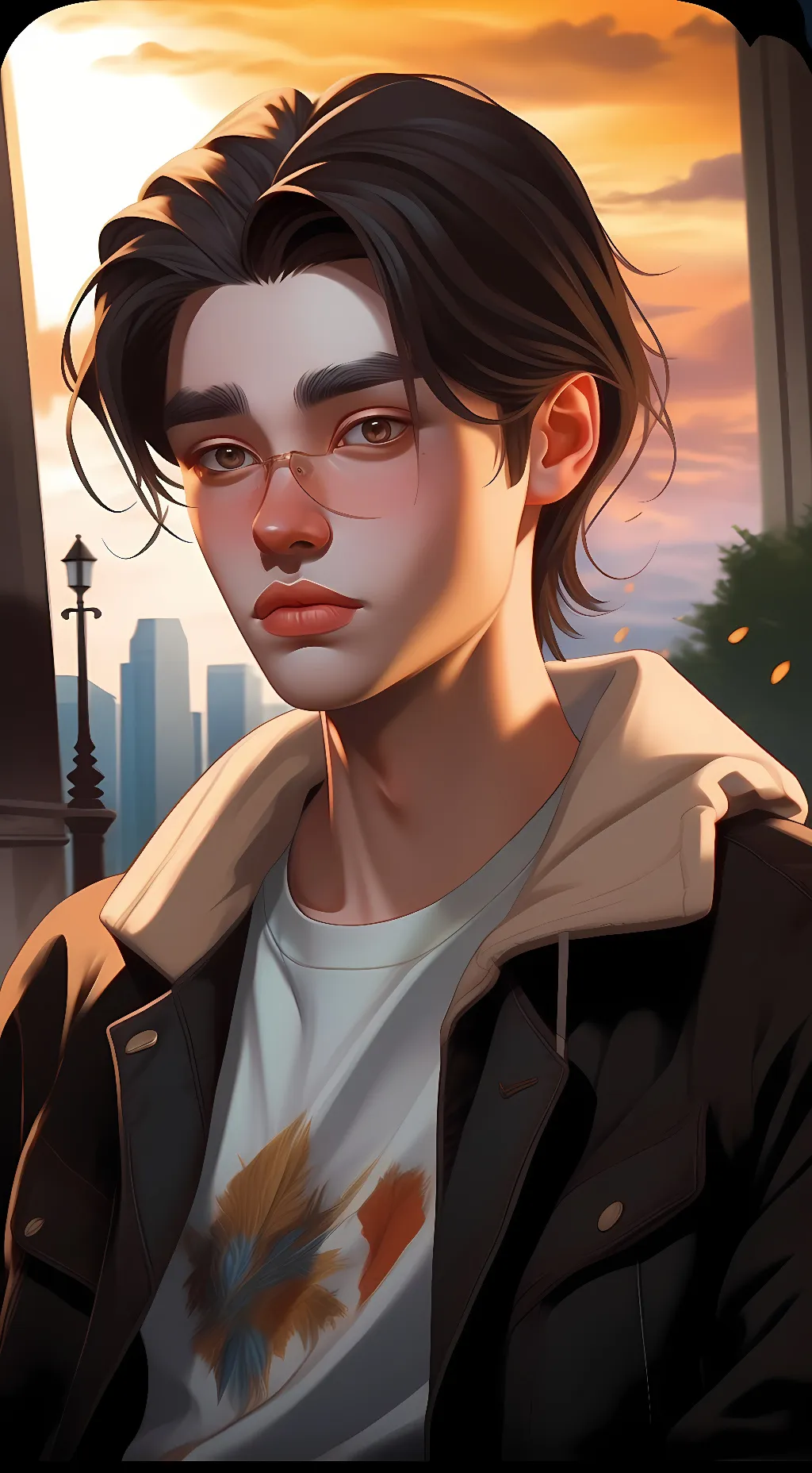 ai character: Liam Caliente background