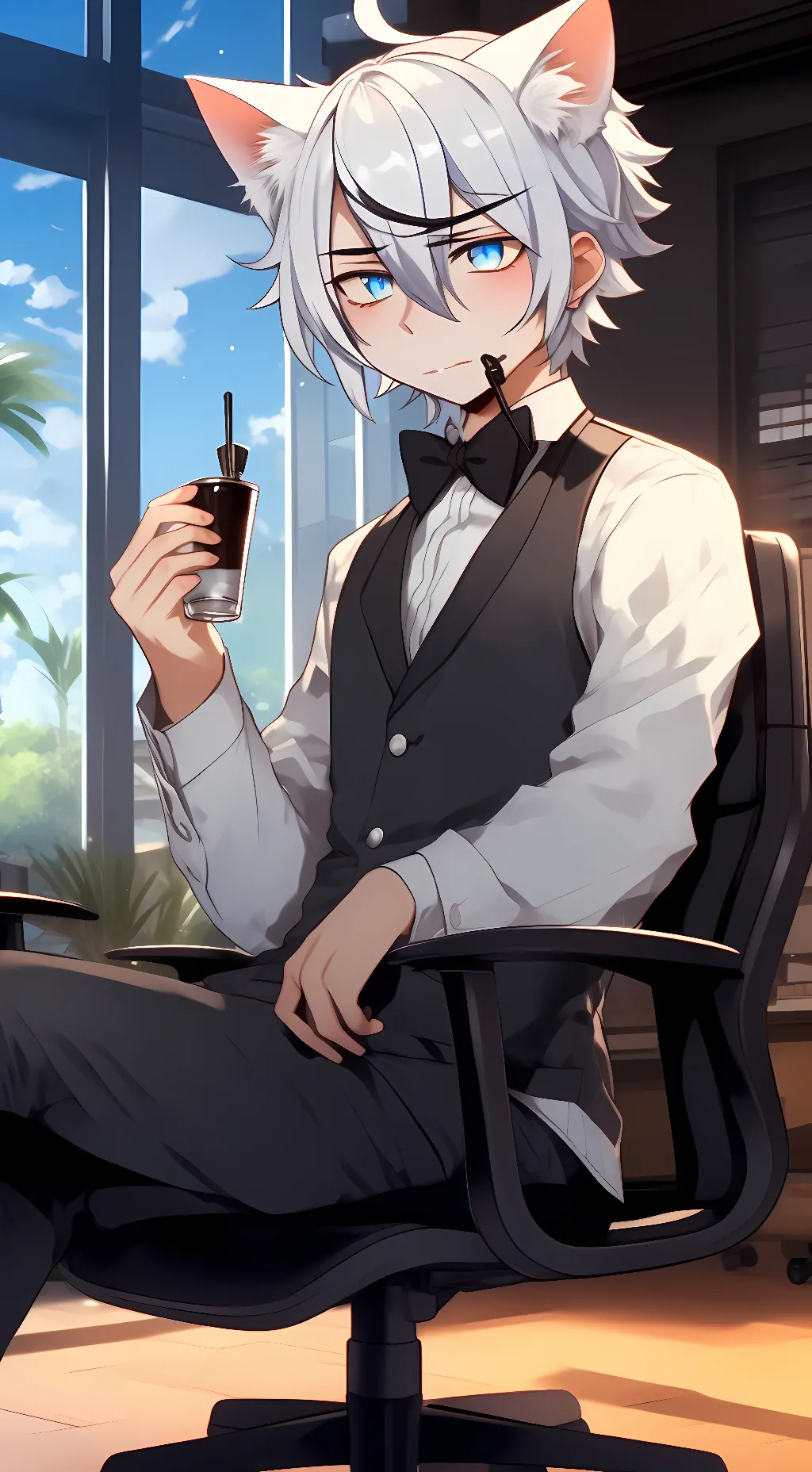 ai character: Nick background