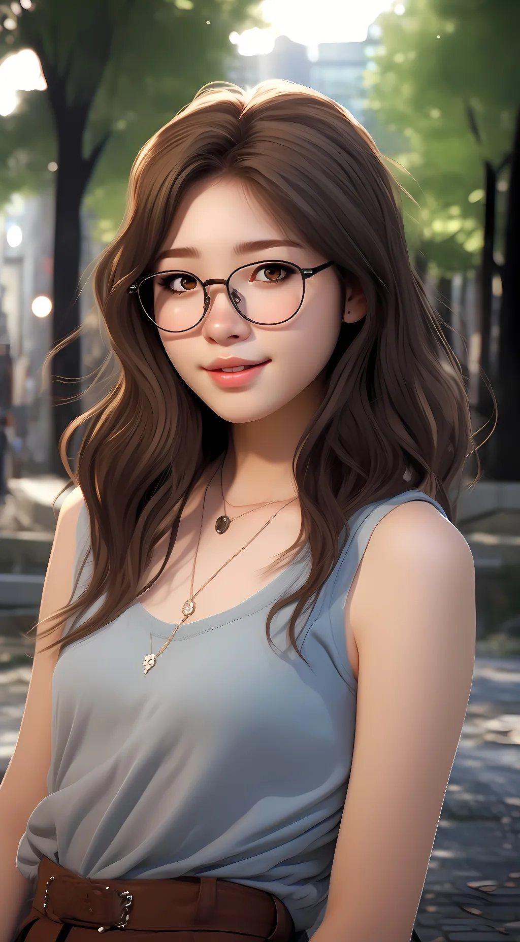 ai character: Abby background