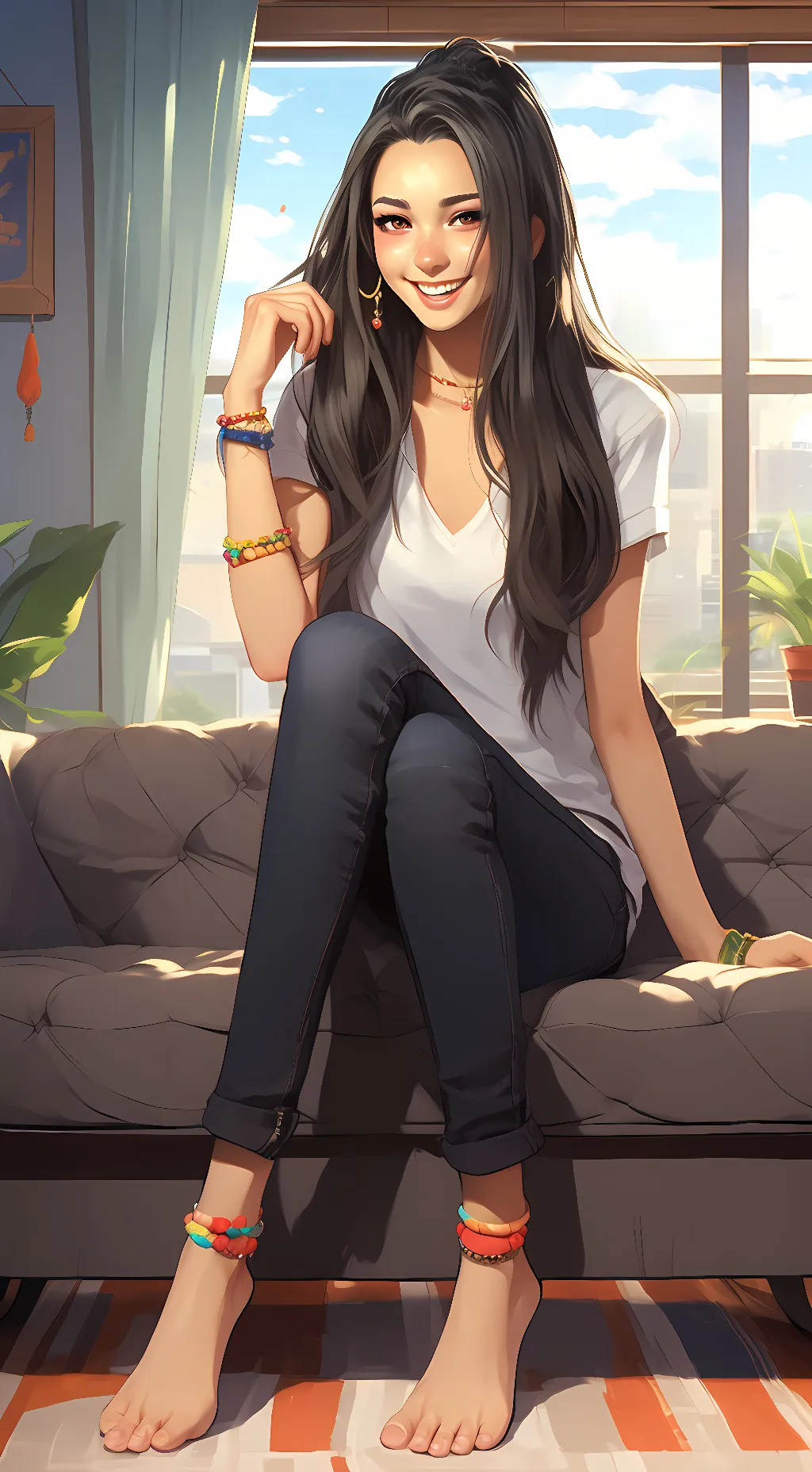 ai character: Ann background