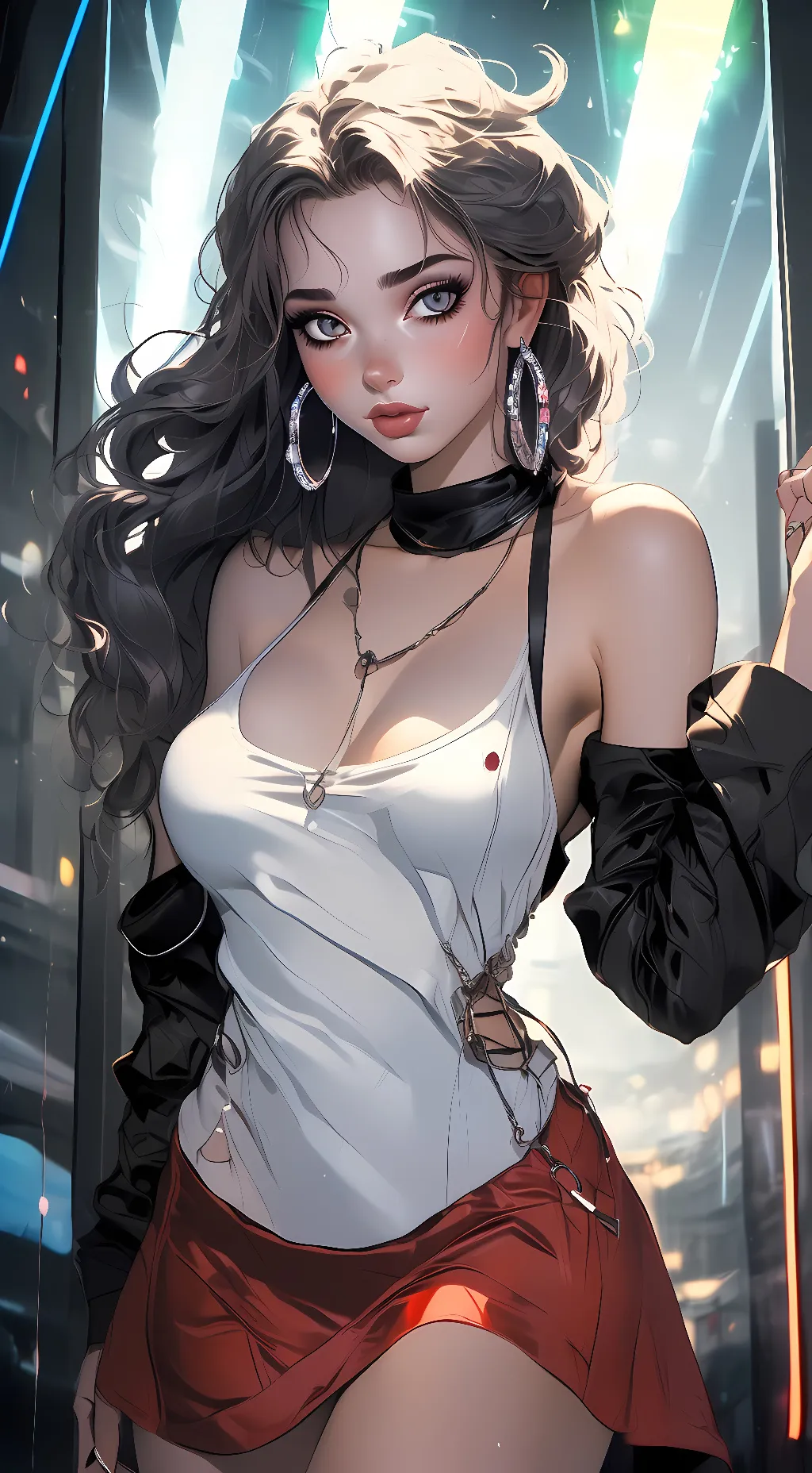 ai character: Athena background