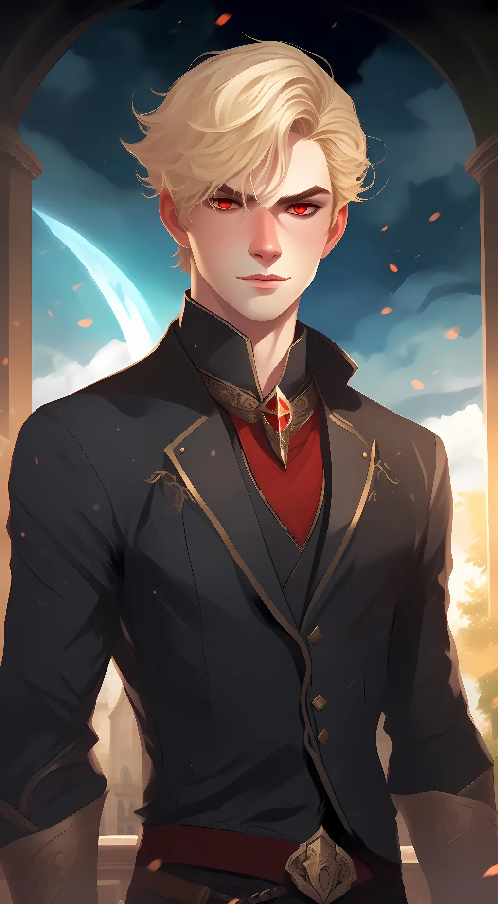 ai character: Katsuki Bango background