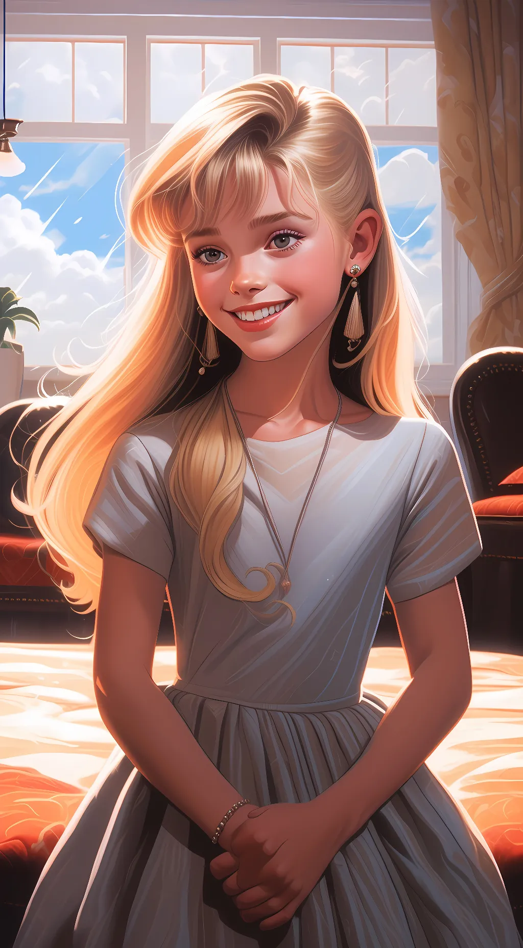 ai character: Stephanie background