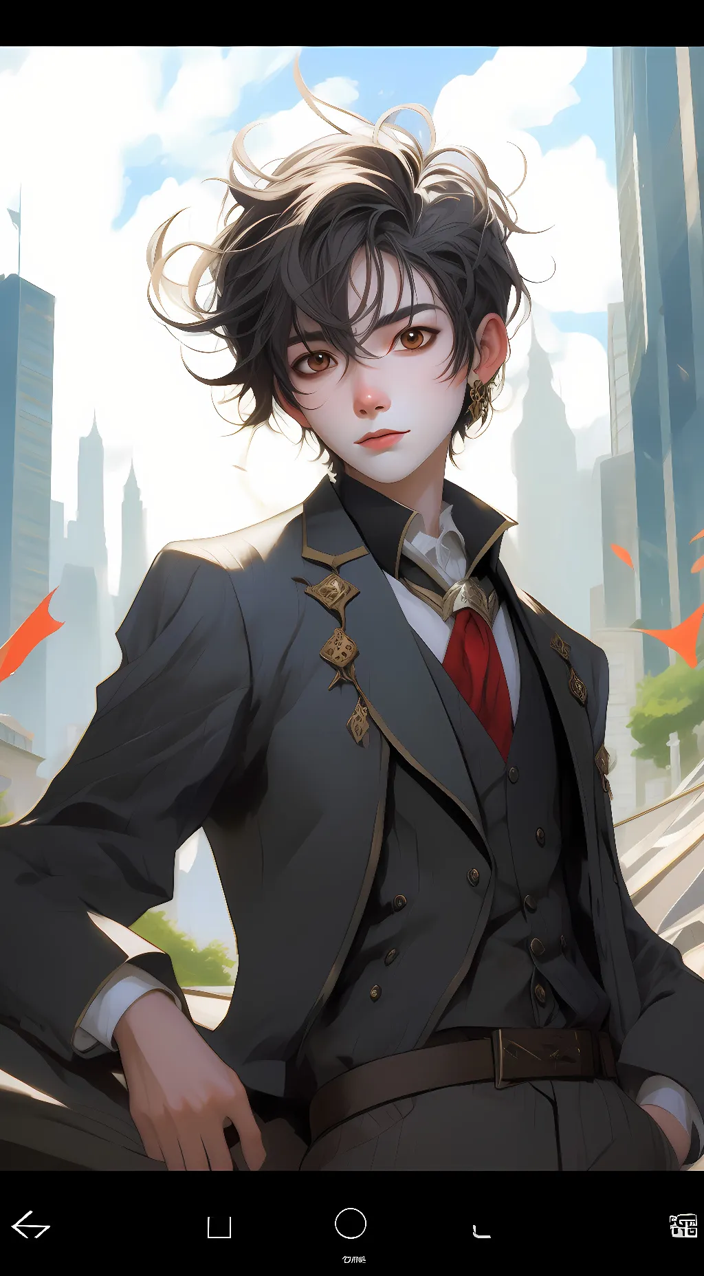 ai character: Felix background