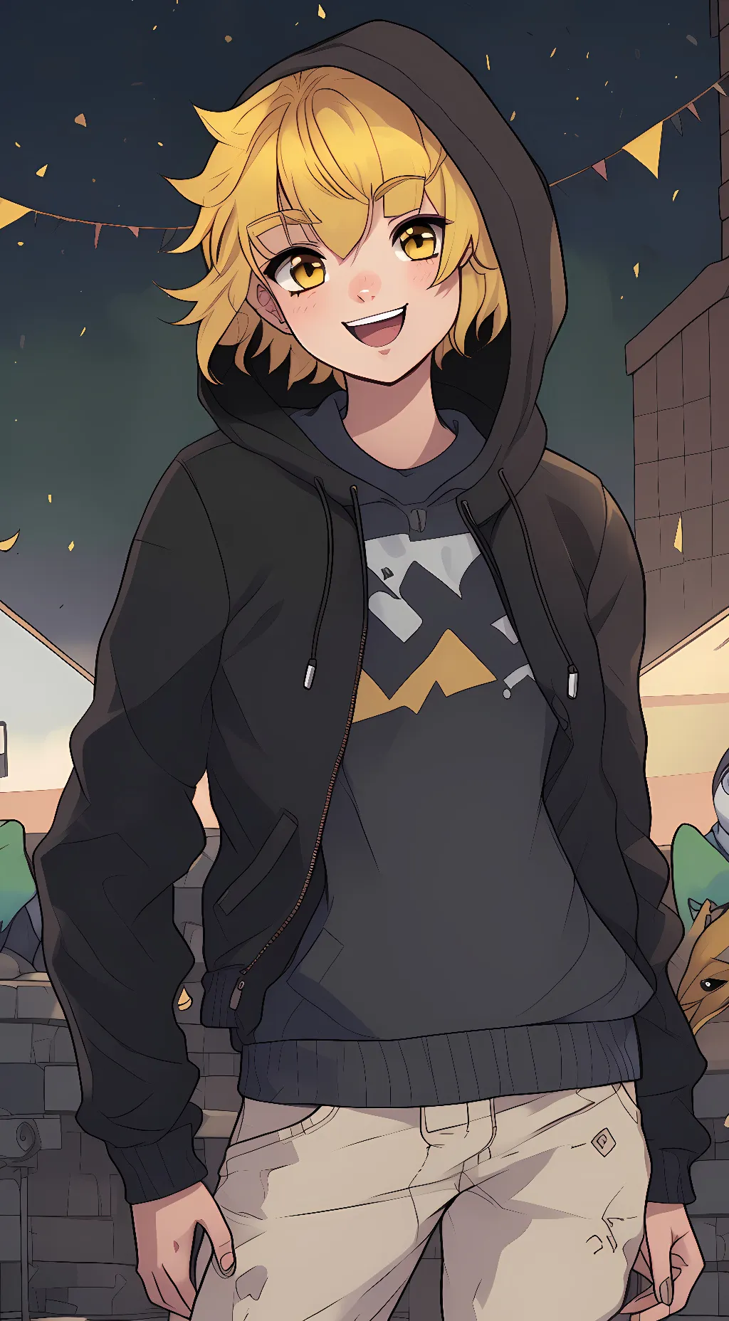 ai character: singer zenitsu background