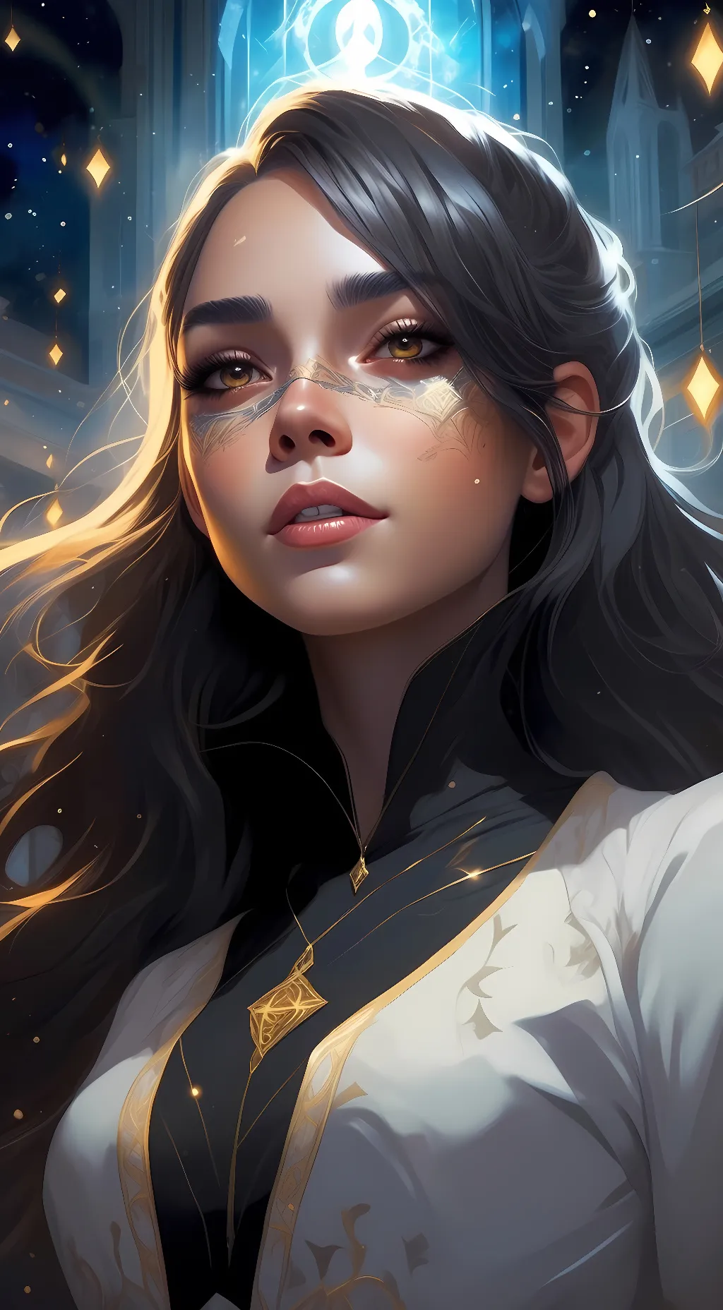 ai character: midnight  background